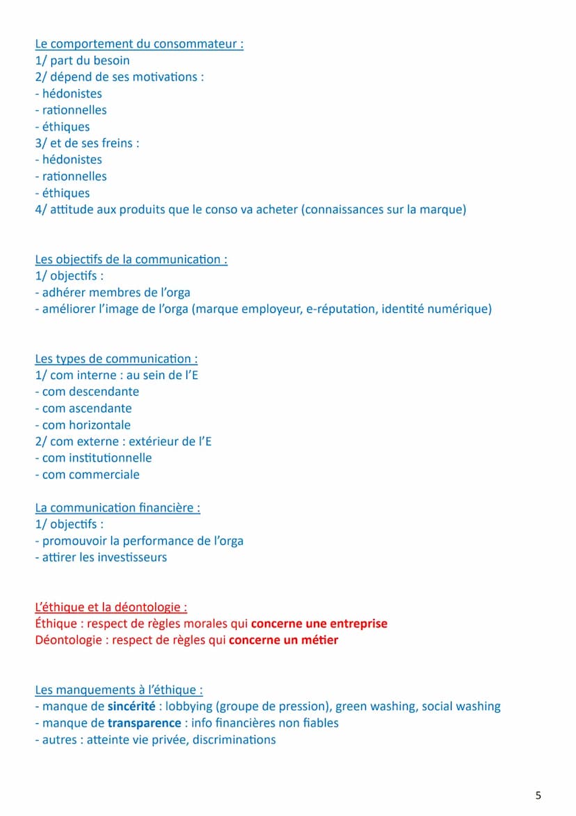 RÉVISIONS MSDGN - PRG TERMINALE
Les produits
La démarche marketing :
- on étudie le marché : quantitative, qualitative, documentaire
Stratég