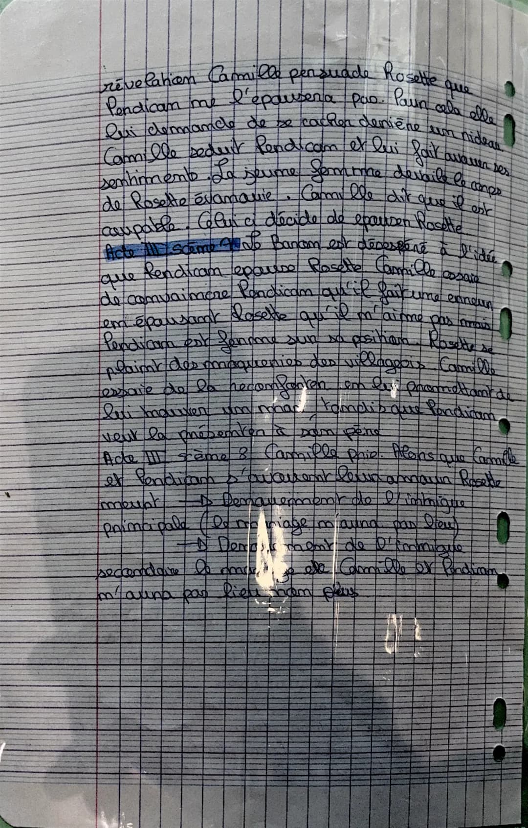 --- OCR Start ---
{Om me badime pas avec l'amour
de Allred de Presset
-Drame nomamtique
-Après sa nuptune avec Geange Sand
Scēms importantes