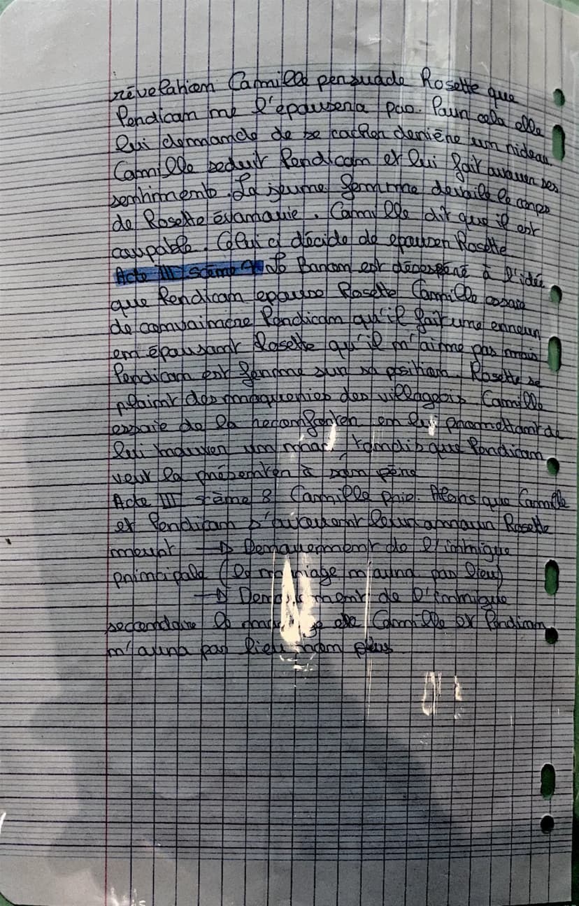 --- OCR Start ---
{Om me badime pas avec l'amour
de Allred de Presset
-Drame nomamtique
-Après sa nuptune avec Geange Sand
Scēms importantes