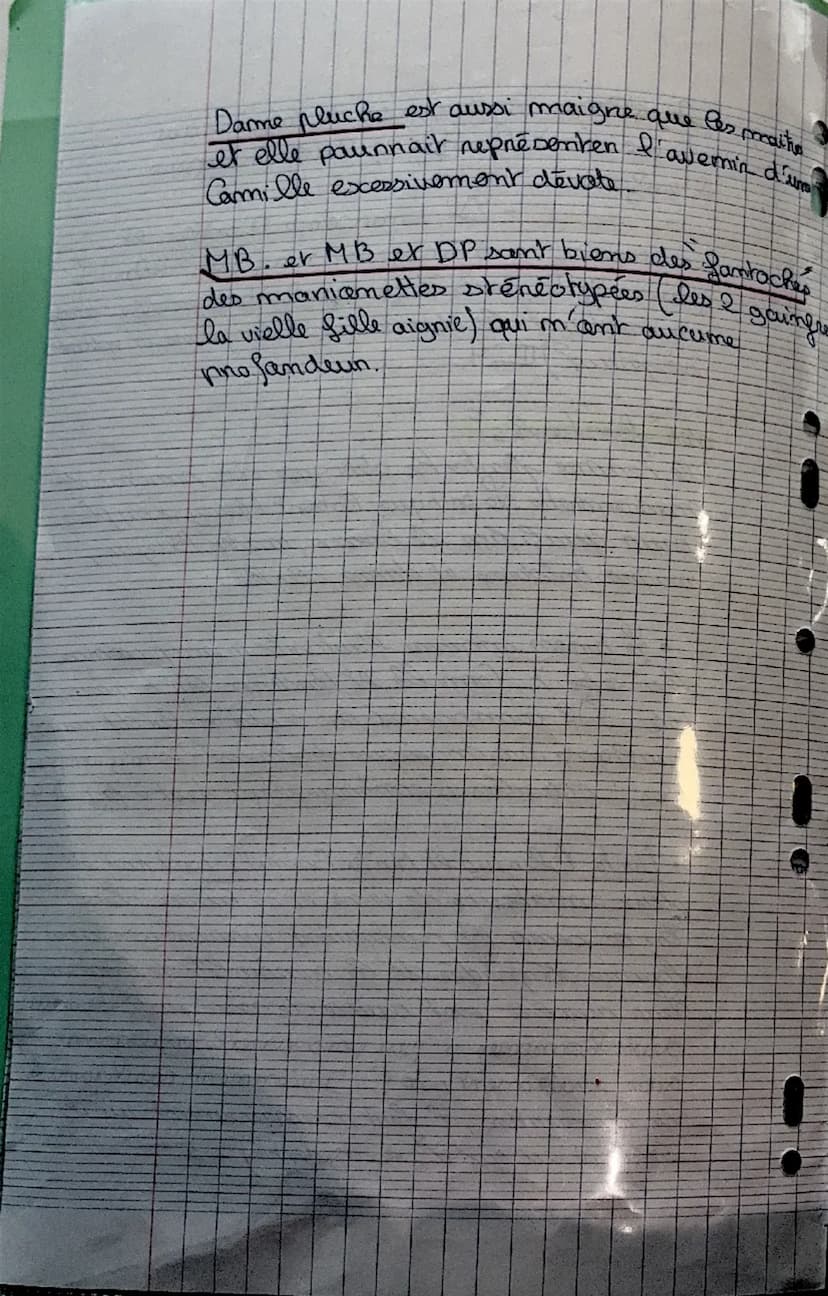 --- OCR Start ---
{Om me badime pas avec l'amour
de Allred de Presset
-Drame nomamtique
-Après sa nuptune avec Geange Sand
Scēms importantes