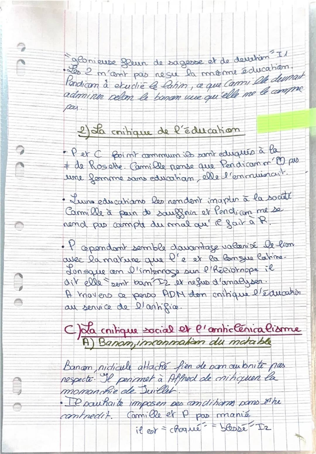 --- OCR Start ---
{Om me badime pas avec l'amour
de Allred de Presset
-Drame nomamtique
-Après sa nuptune avec Geange Sand
Scēms importantes