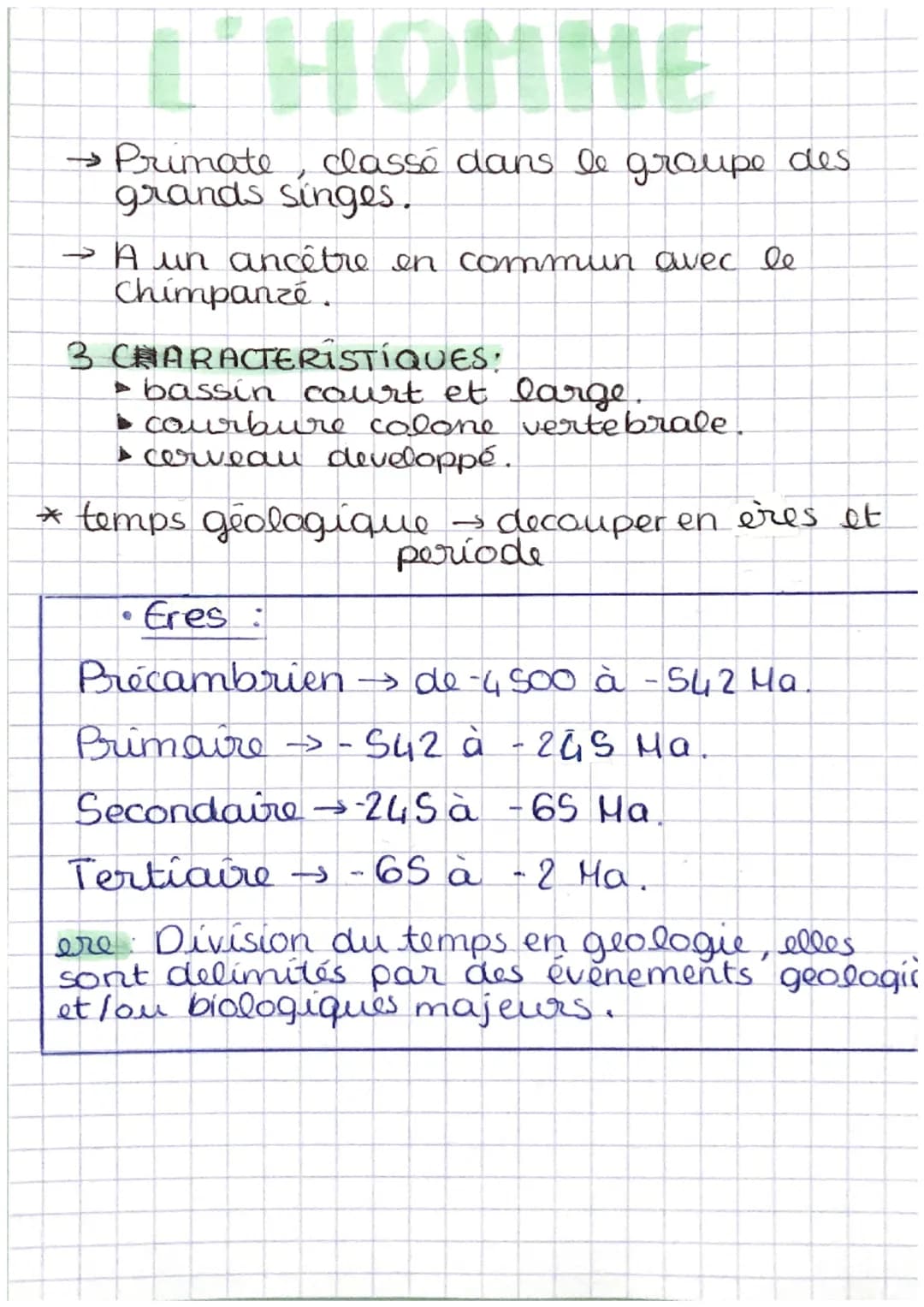 S.VI.
durant for temps
le geologique
DEFINITIONS:
•Evolution: Succession des especes et des groupes
au cour du temps.
• Crise biologique: Di
