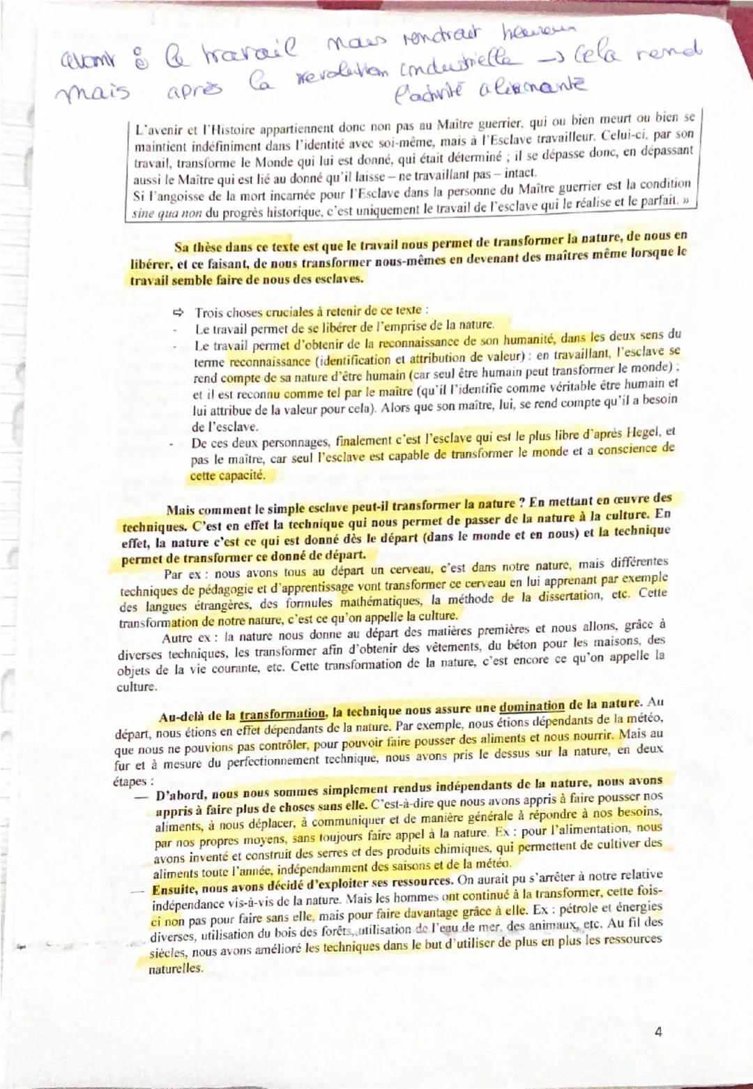 Chapitre 6:
Le travail, la technique et la nature
Vocabulaire:
• Nature et culture:
À apprendre par ❤️
La nature c'est tout ce qui est donné