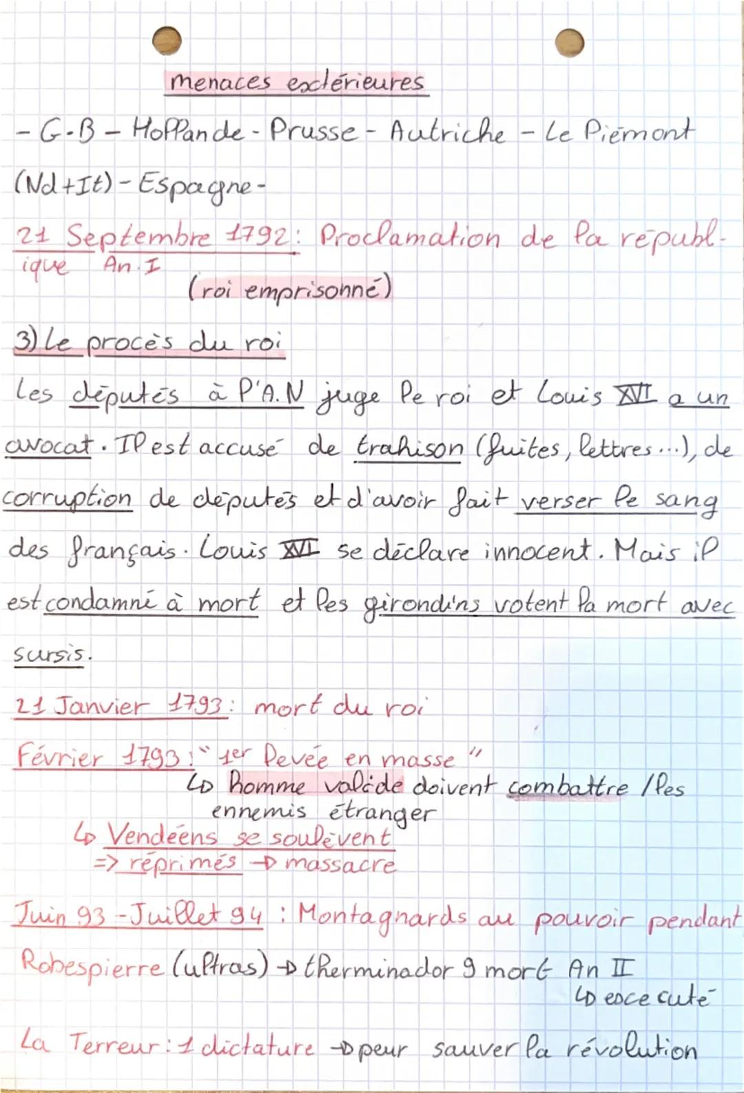 Chapitre 1 Histoire
partie 2
feuille t
La Révolution Française: Une nouvelle conception.
de la Nation (1789-1799)
1) 1789-1799: Pa décennie 