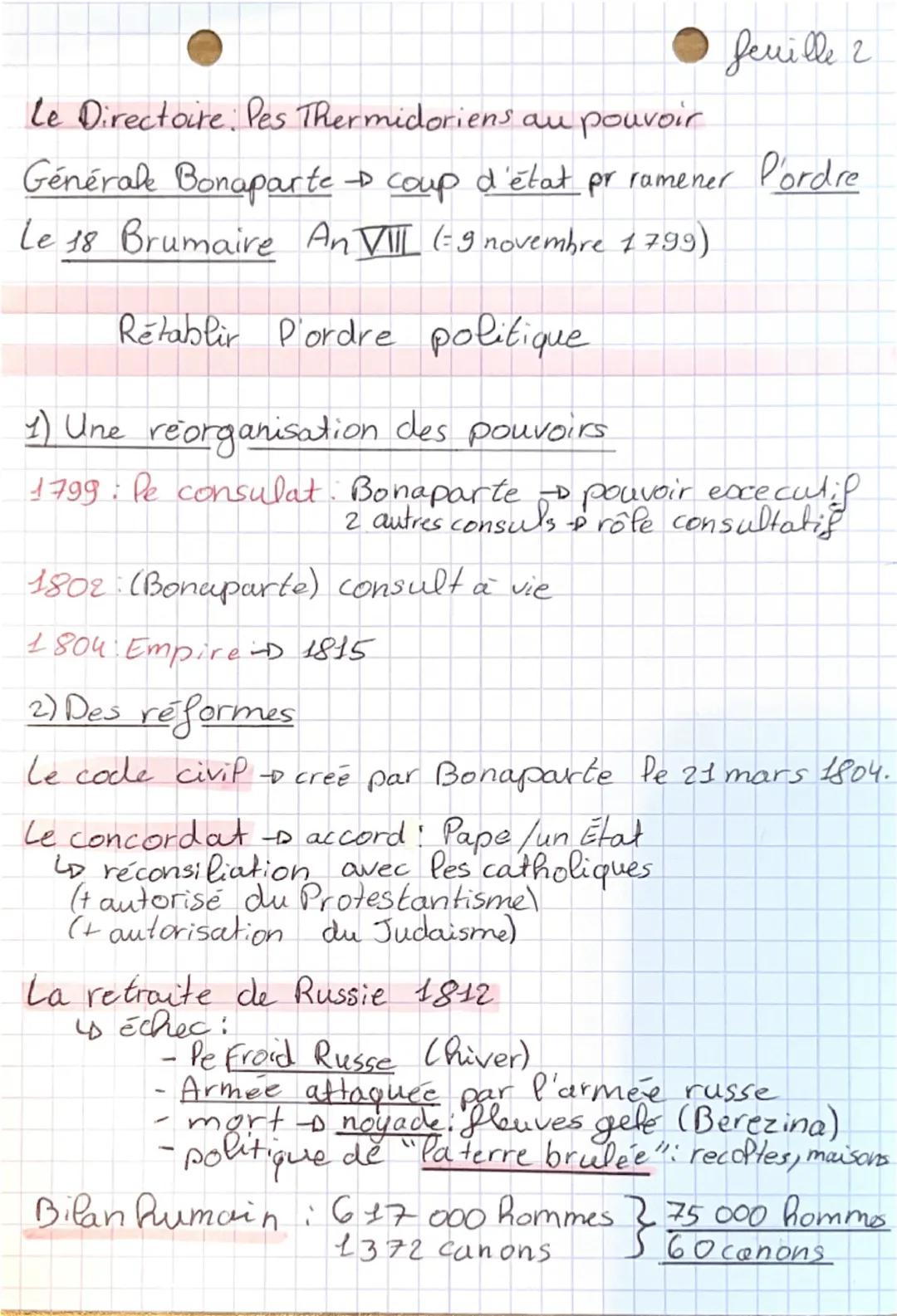 Chapitre 1 Histoire
partie 2
feuille t
La Révolution Française: Une nouvelle conception.
de la Nation (1789-1799)
1) 1789-1799: Pa décennie 
