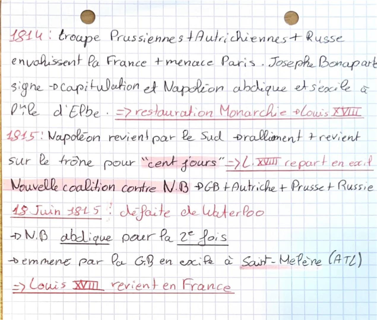 Chapitre 1 Histoire
partie 2
feuille t
La Révolution Française: Une nouvelle conception.
de la Nation (1789-1799)
1) 1789-1799: Pa décennie 