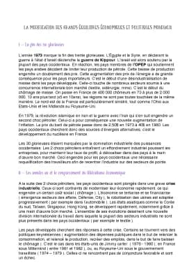 Know La modification des grands équilibres économiques et politiques mondiaux thumbnail