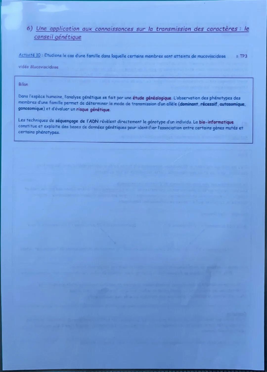 --- OCR Start ---
Chapitre 1
introduction:
☐
L'origine du génotype des individus
Rappels: Genotype/Phénotype: ADN gène (allèles) / protéine 