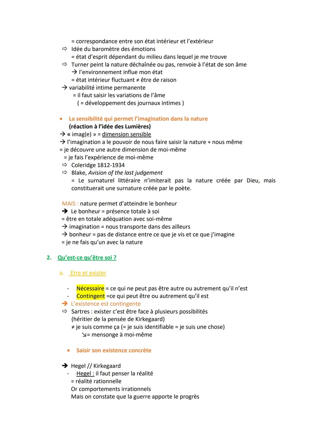 I.
La recherche de soi
La recherche de soi comme accès à l'autonomie : l'éducation
Introduction : le projet des Lumières
Education nécessair