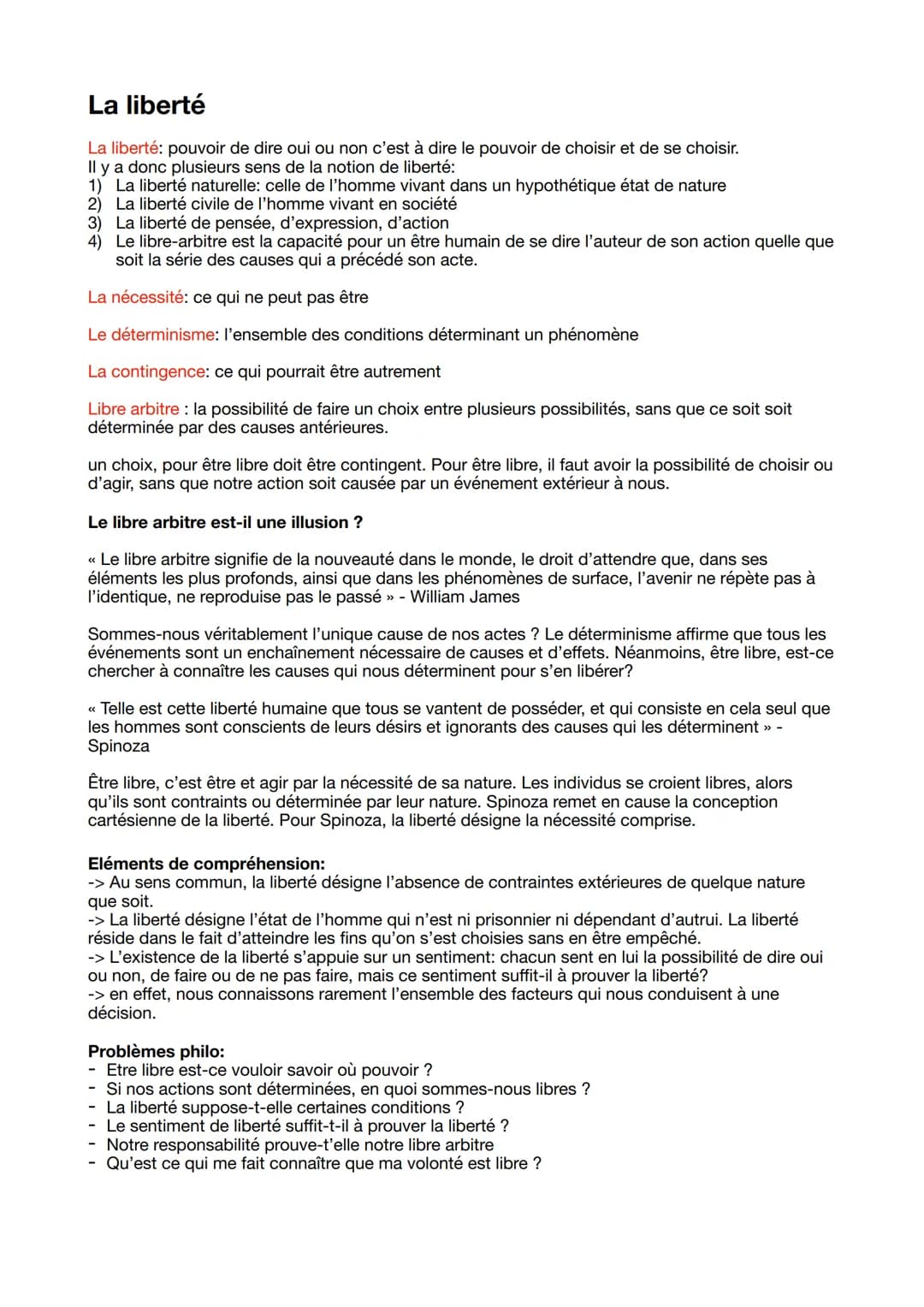 La liberté
La liberté: pouvoir de dire oui ou non c'est à dire le pouvoir de choisir et de se choisir.
Il y a donc plusieurs sens de la noti