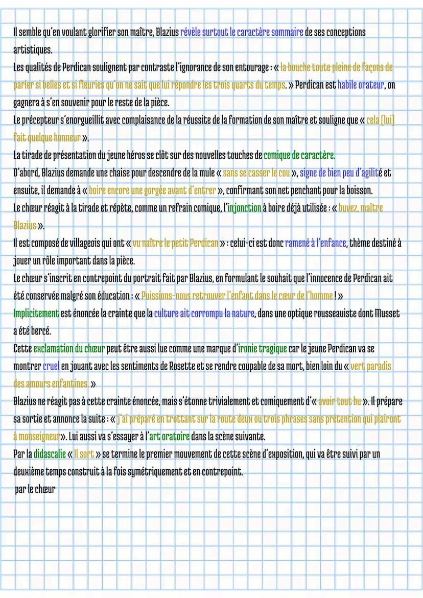 On ne badine pas avee
lamour
Acte 1 Scène 1
Introduction
Alfred de Musset est l'un des principaux représentants du romantisme français, et e