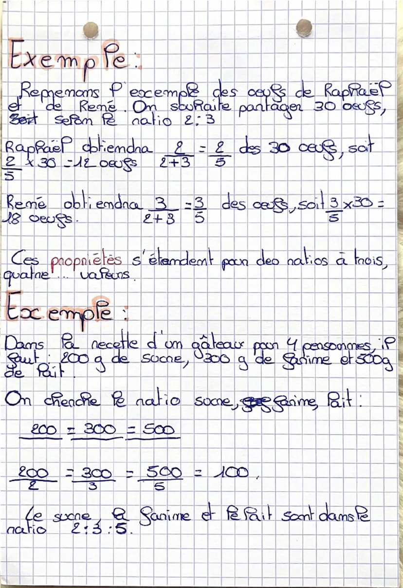 Maths
Batios
Soi emt a, b, c etd des momones Ael positifs
que
Om dit
Pes nombres cet d somt dams Penatio
a:b si on a P'égalité suivante : C 