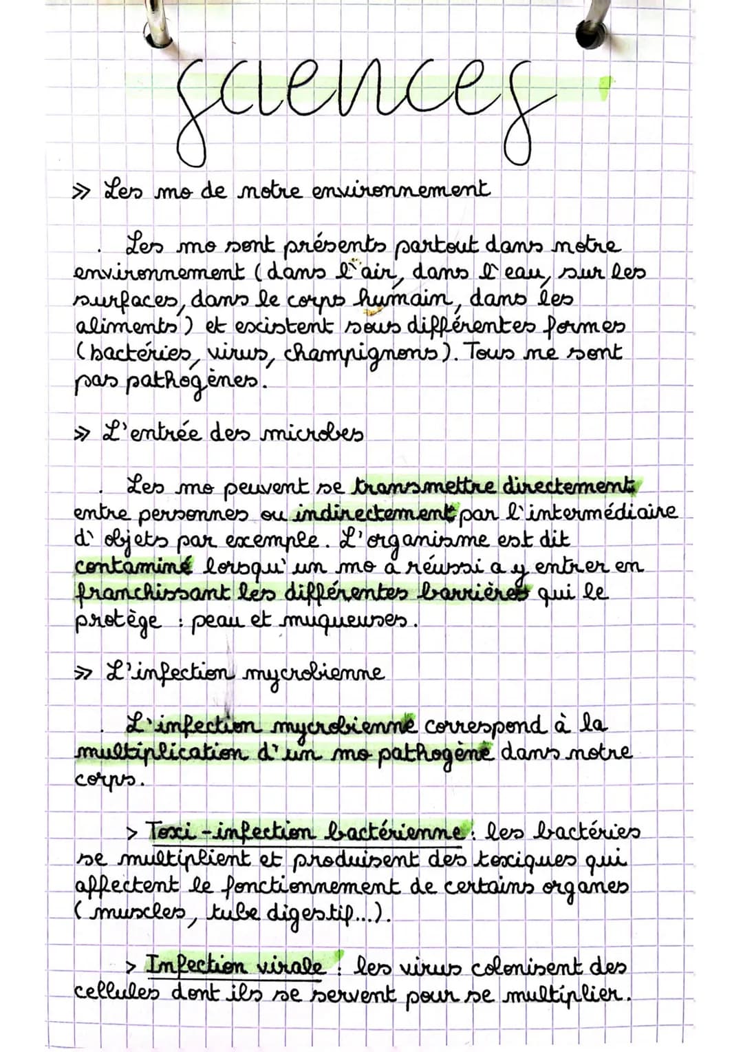 "Saences
» Les mo de notre environnement
Les mo sont présents partout dans notre
environnement (dans l'air, dans I eau, sur les
surfaces, da