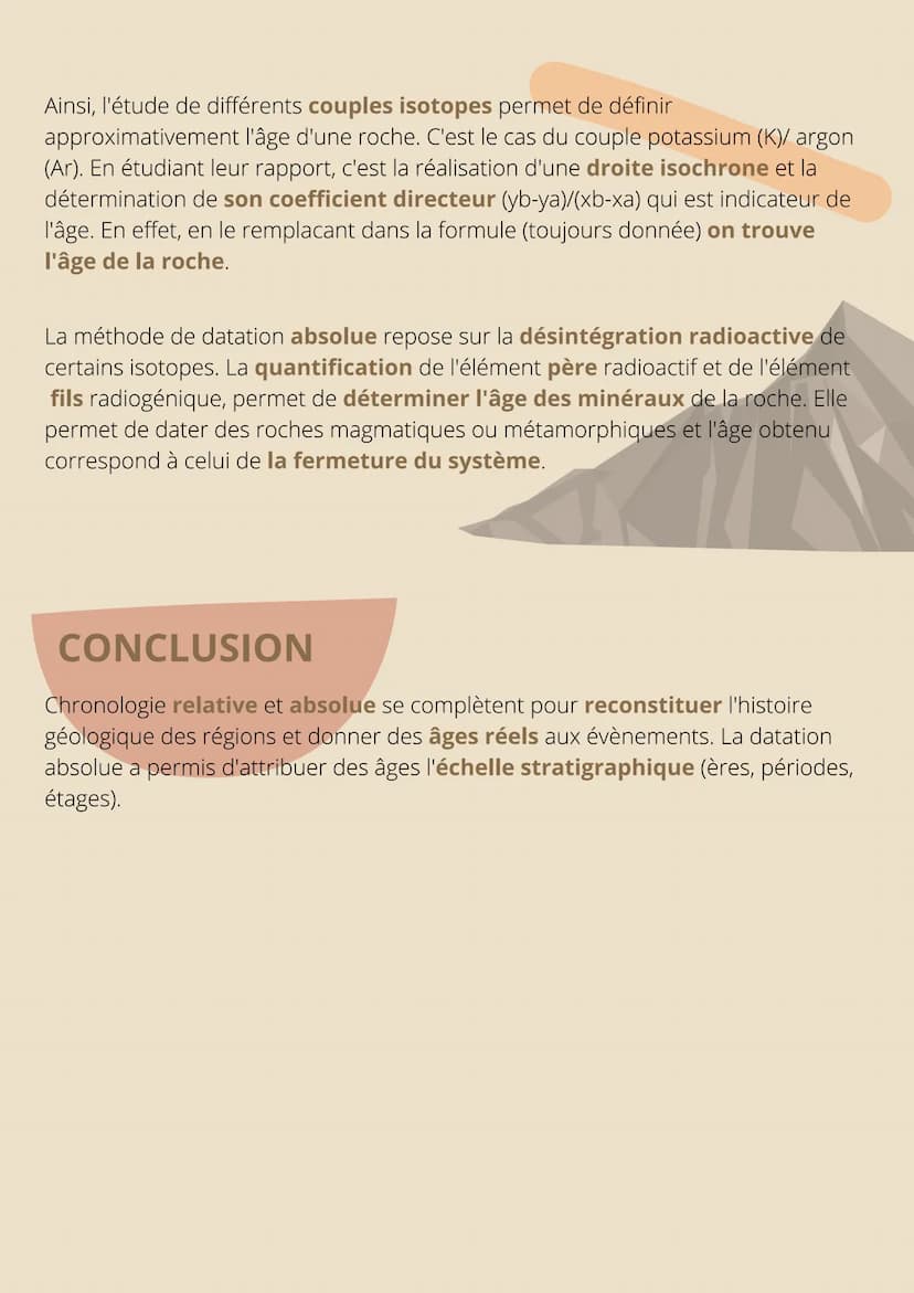 THEME 2: A LA
RECHERCHE DU
PASSÉ GÉOLOGIQUE
DE LA PLANÈTE
CHAPITRE 1 : LE TEMPS ET LES
ROCHES La datation relative
INTRODUCTION
L'une des mé