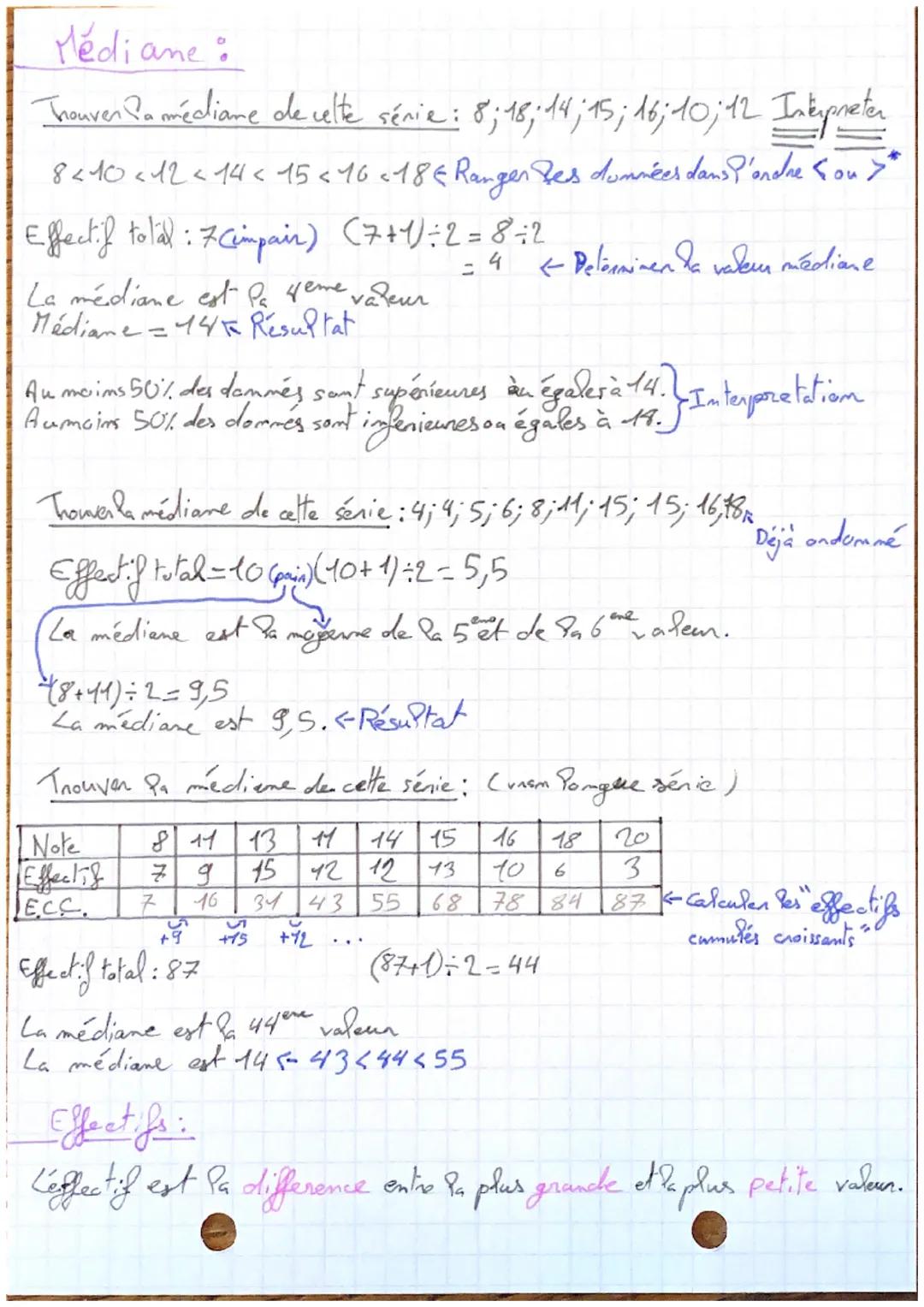 # Statistiques

Moyenne?

Calculer Pamoyenne de cette liste:

10; 9; 11; 12; 11; 15,5; 12.

Effectif total: 7

M=$1\frac{10+9+11+12+14+15,5+