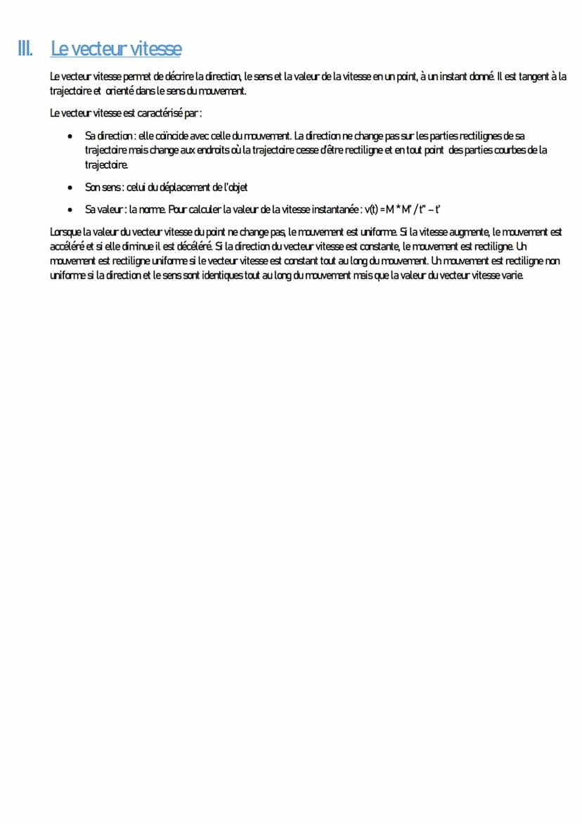 1. Relativité du mouvement
Avant de commencer tout étude de mouvement, il faut préciser l'objet qu'on étudie (le système). Pour étudier le m