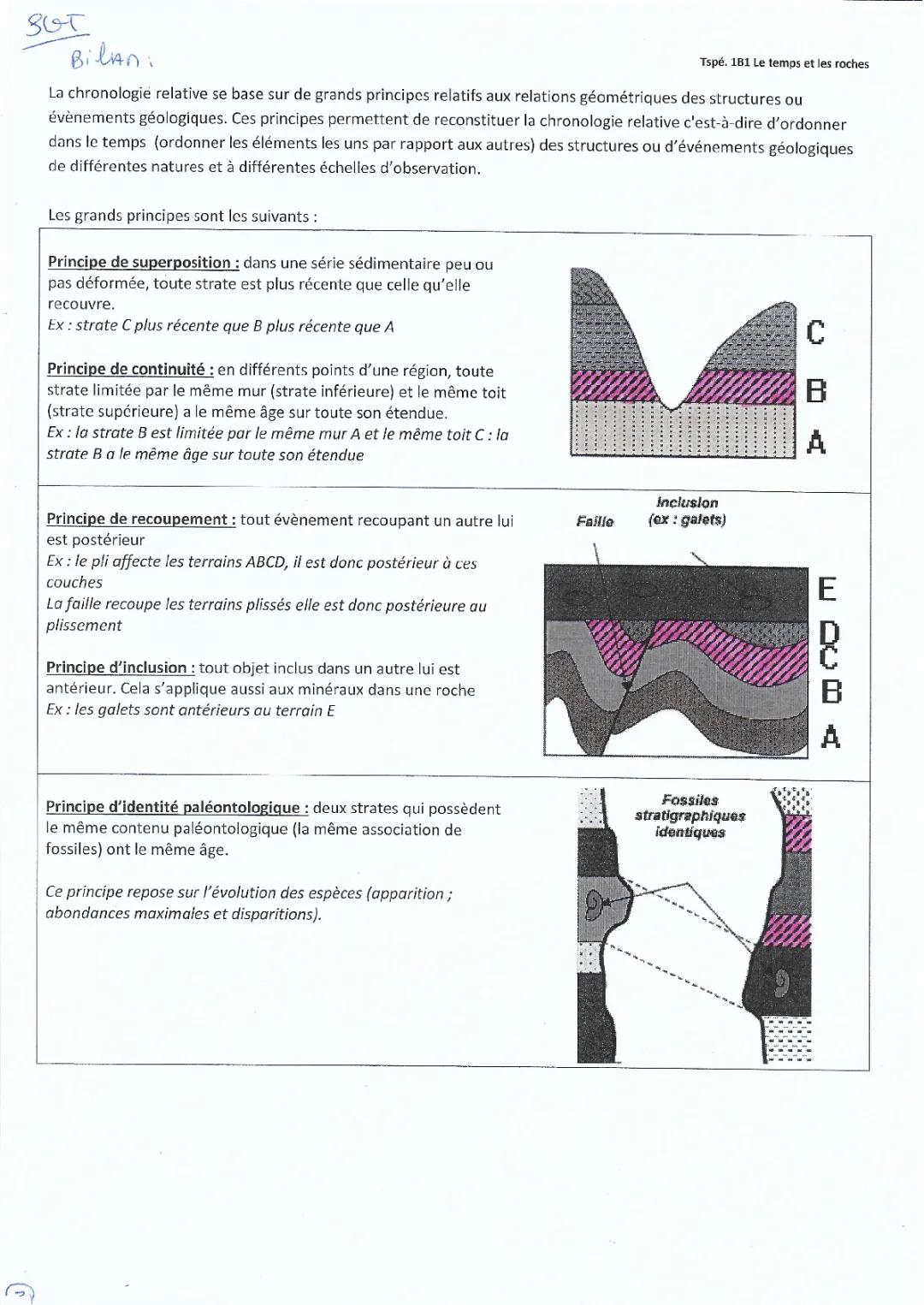 Chronologie Relative SVT: Définitions et Principes