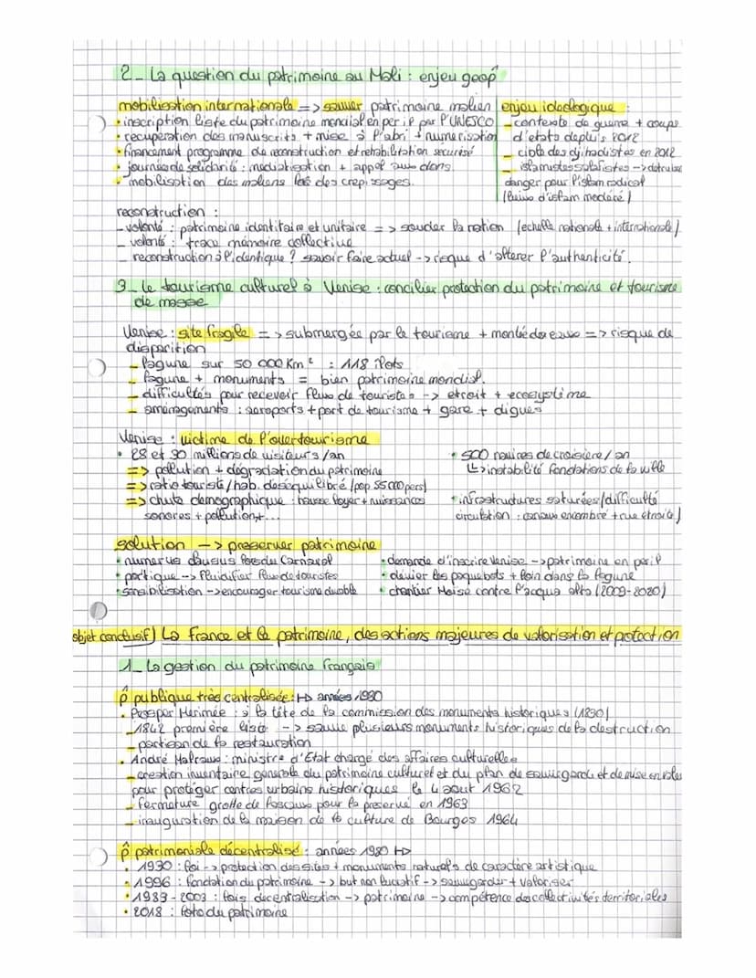 Introduction:
Qu'est ce
Theme : Identifier, protéger et
valoriser le patrimoine:
enjeur geopolitiques!
се дие
-origine latine « patimonium »