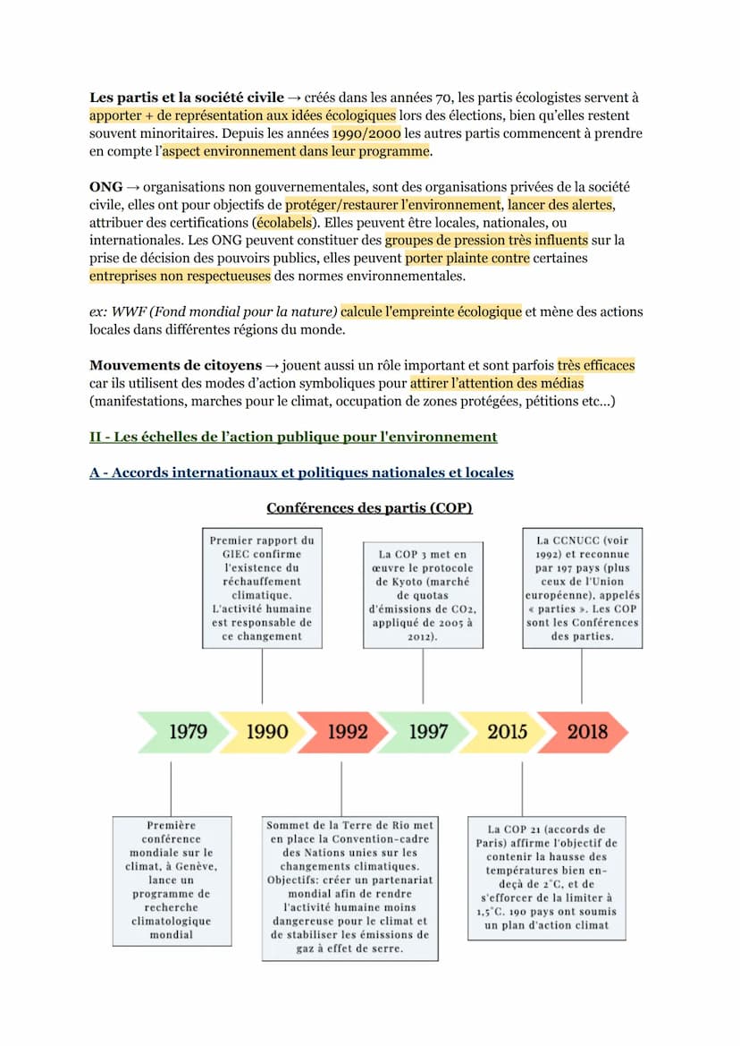 Chapitre 4: L'action publique pour l'environnement
I - Les acteurs de questions environnementales
A - Les acteurs publics
Pouvoirs publics →