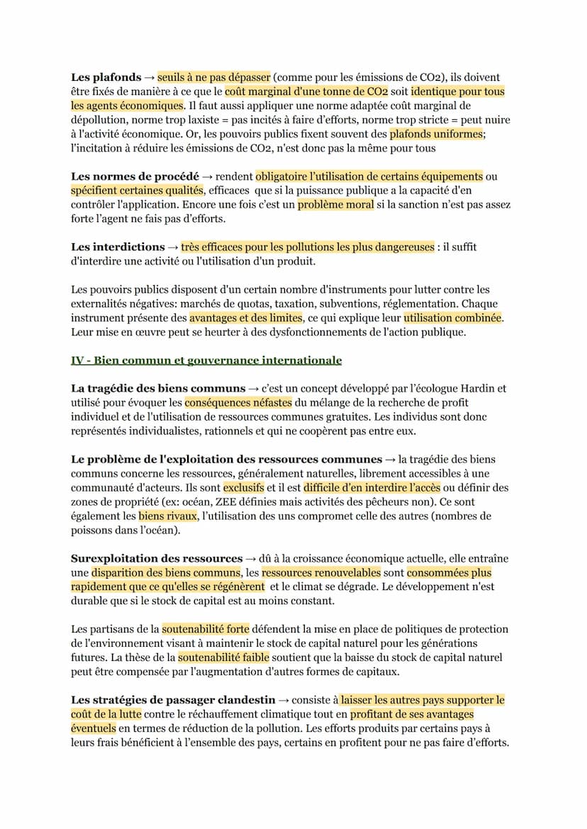 Chapitre 4: L'action publique pour l'environnement
I - Les acteurs de questions environnementales
A - Les acteurs publics
Pouvoirs publics →