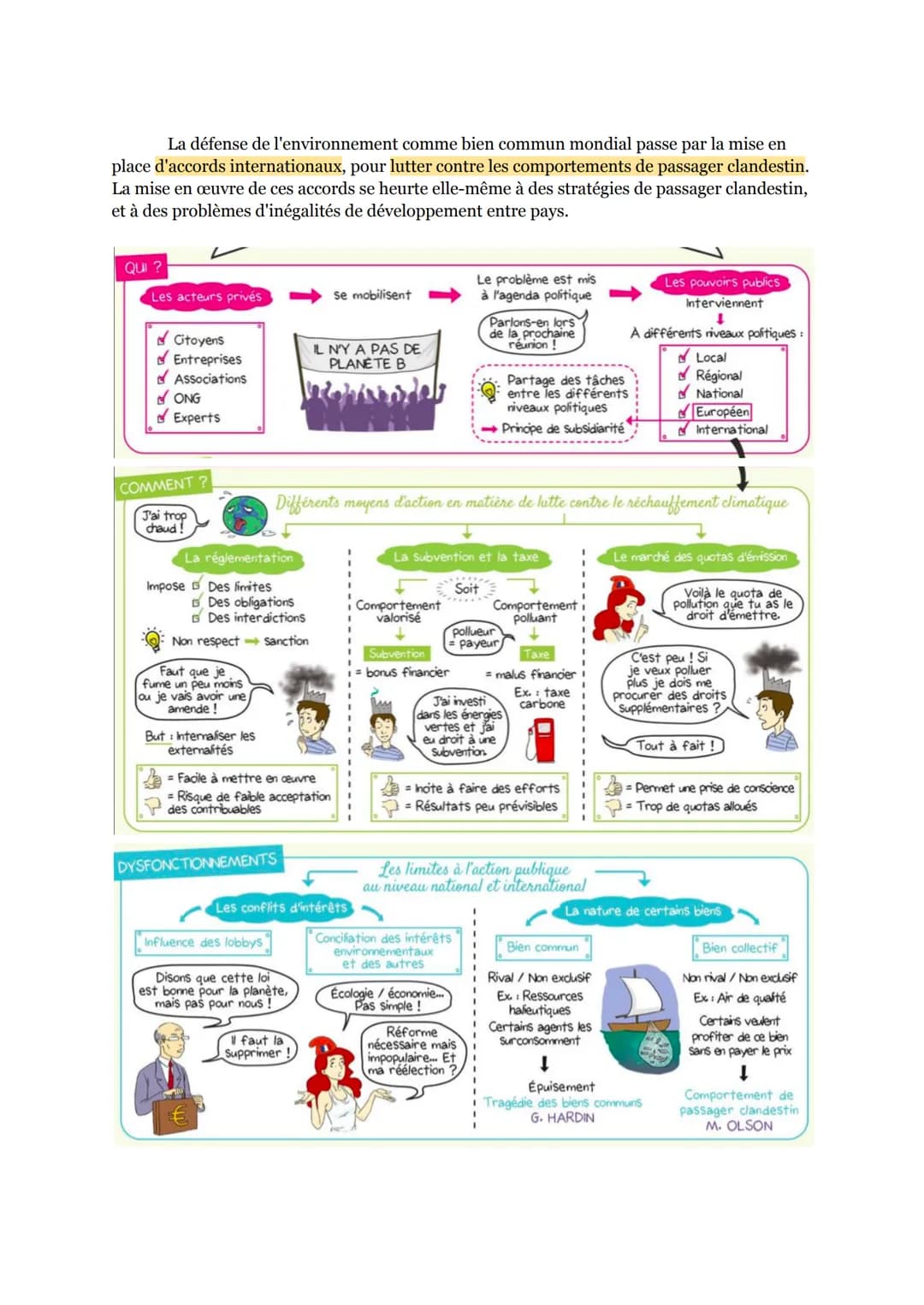 Chapitre 4: L'action publique pour l'environnement
I - Les acteurs de questions environnementales
A - Les acteurs publics
Pouvoirs publics →