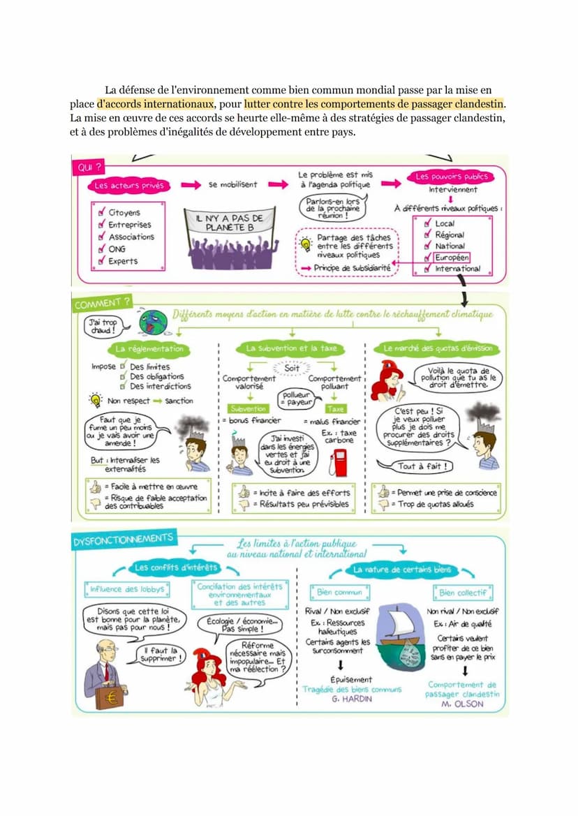 Chapitre 4: L'action publique pour l'environnement
I - Les acteurs de questions environnementales
A - Les acteurs publics
Pouvoirs publics →