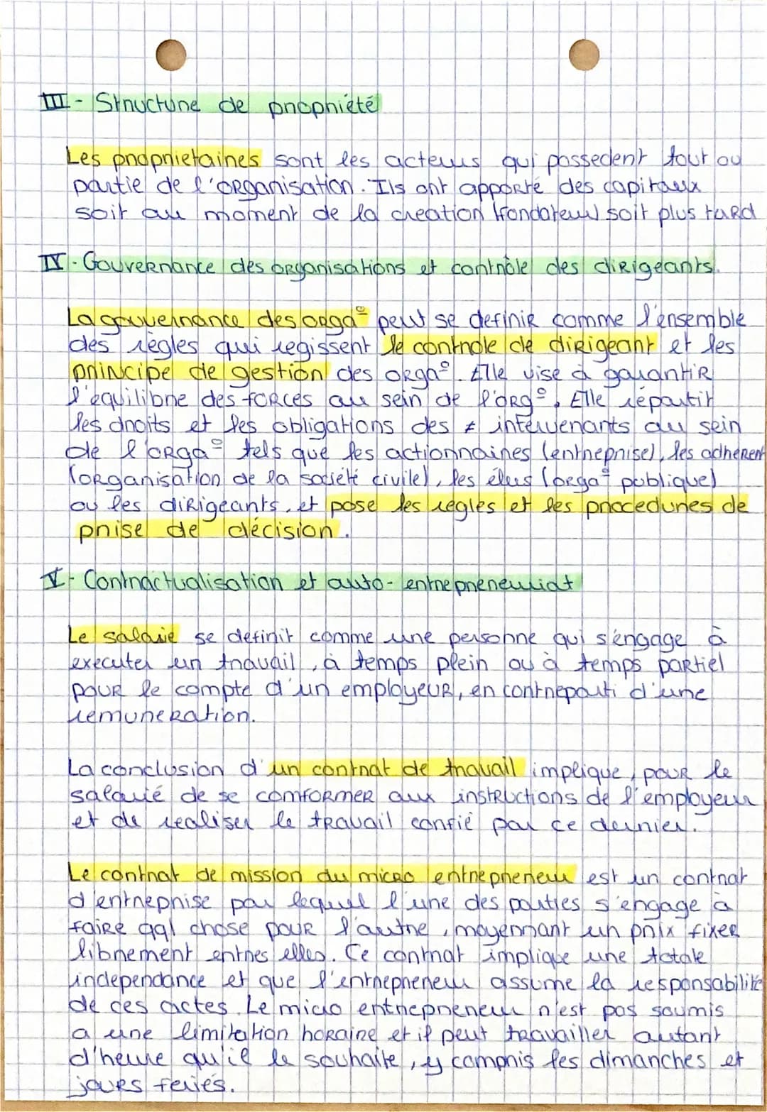 Sc. Gestion et Numerique
Chapitre 1: Les differents types d'organisation
I Action collective organisee
LORSQue le
gnoupe d'individu souhaire