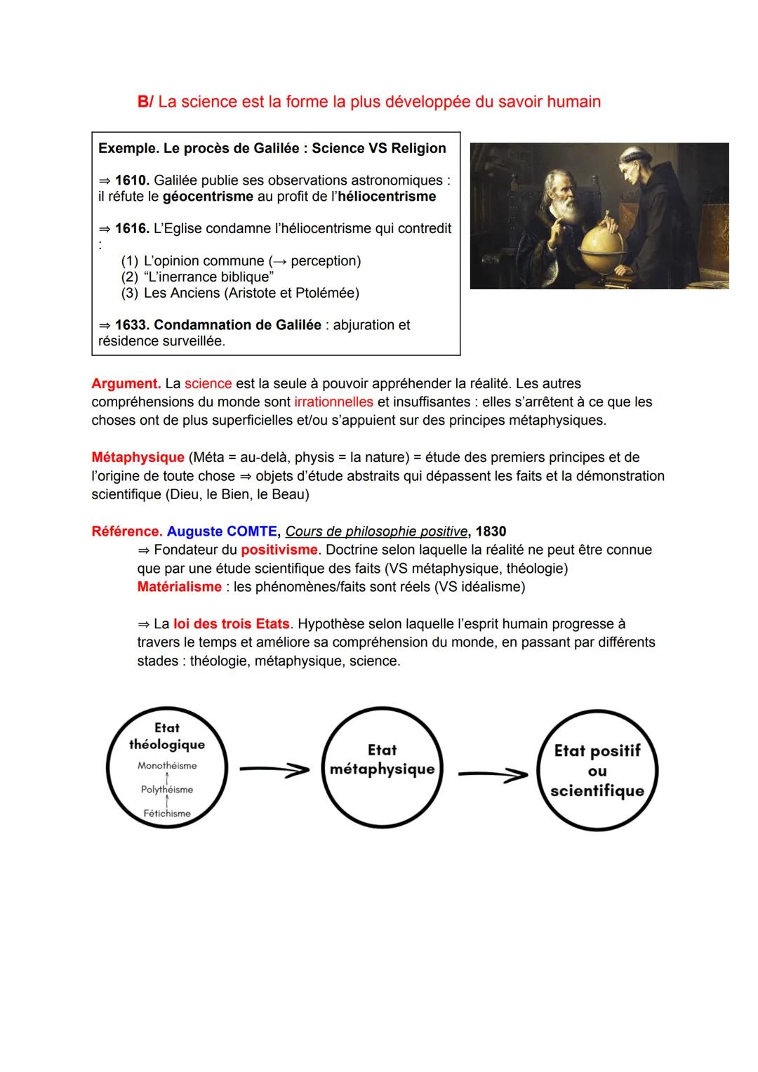 Chapitre 5: N'y a-t-il de vérité que scientifique ?
Notions: Science, vérité, religion, raison
Introduction/
Etape 1 Accroche
Paul Cézanne,
