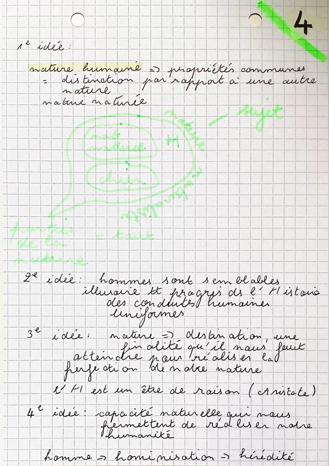 C
&' ocistence humaine et la culture
plan:
I. L'idée de nature humaine est
elle éclairante ?
Critique possible de l'idée
de nature humaine
p