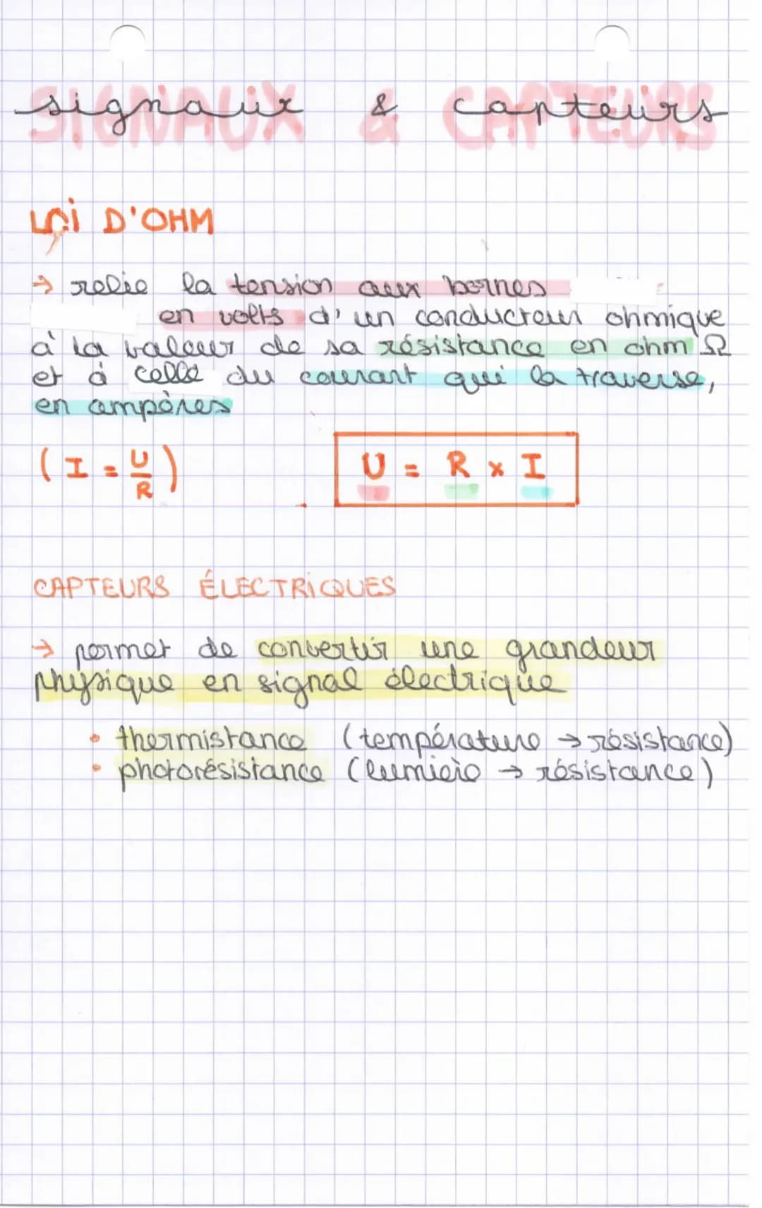 spe
J
sign all & capteurs
LES CIRCUITS ÉLECTRIQUES
→ constitués de plusieurs dépôles (= 2 bornes)
reliés par des fils électriques que formen