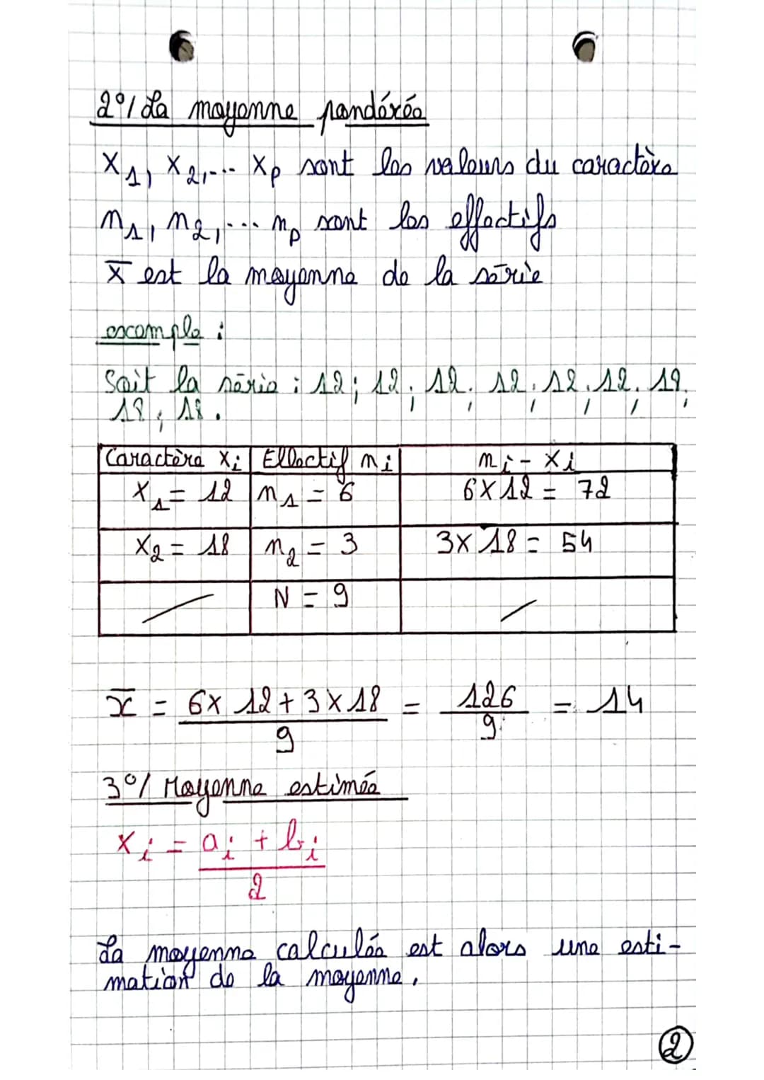 Maths /BTS
Chapitro A/ Statistiques à une variable
I-Vocabulaire
• Population: Ensemble des individus.
• Echantillon : Partie de la populati