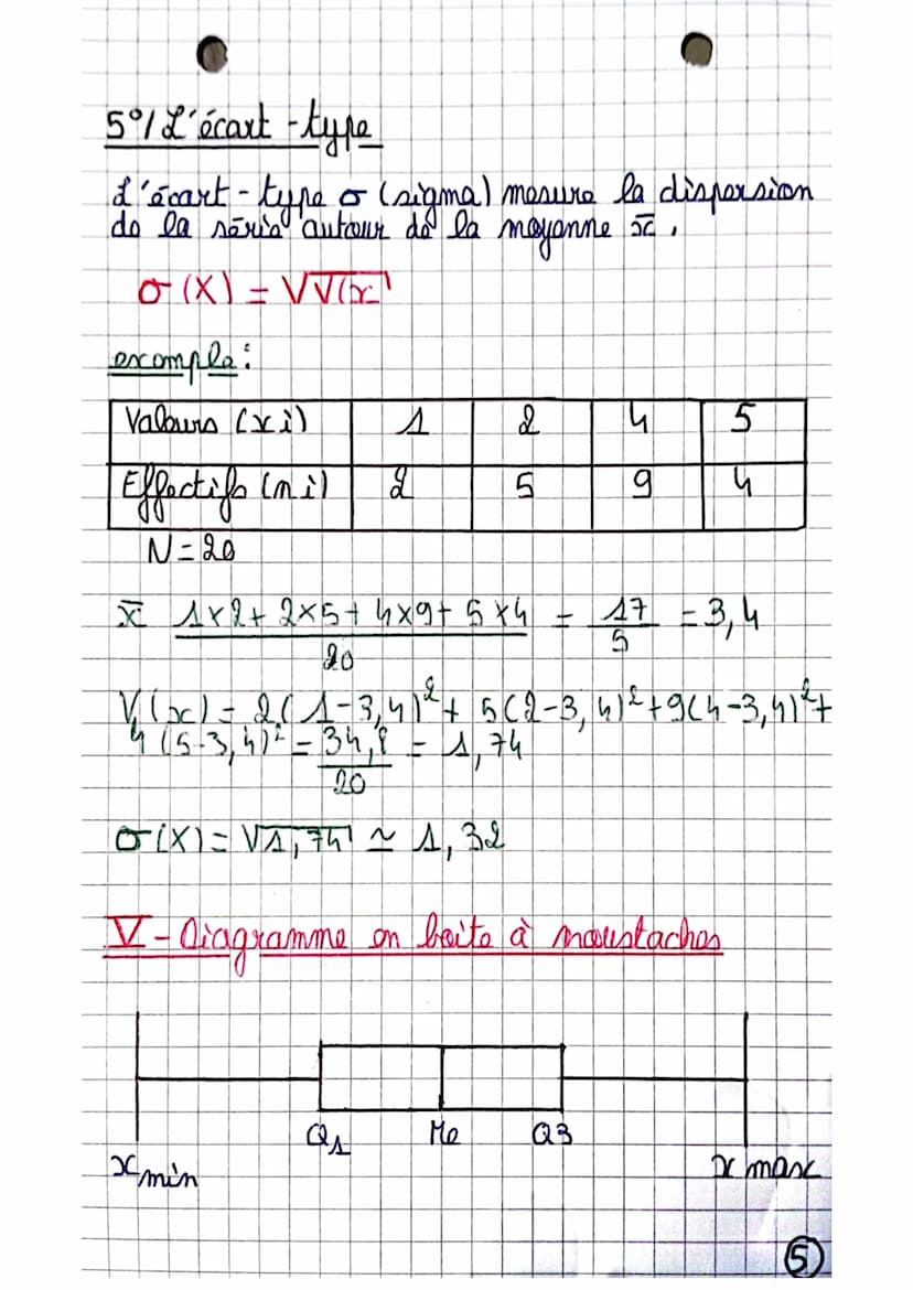 Maths /BTS
Chapitro A/ Statistiques à une variable
I-Vocabulaire
• Population: Ensemble des individus.
• Echantillon : Partie de la populati