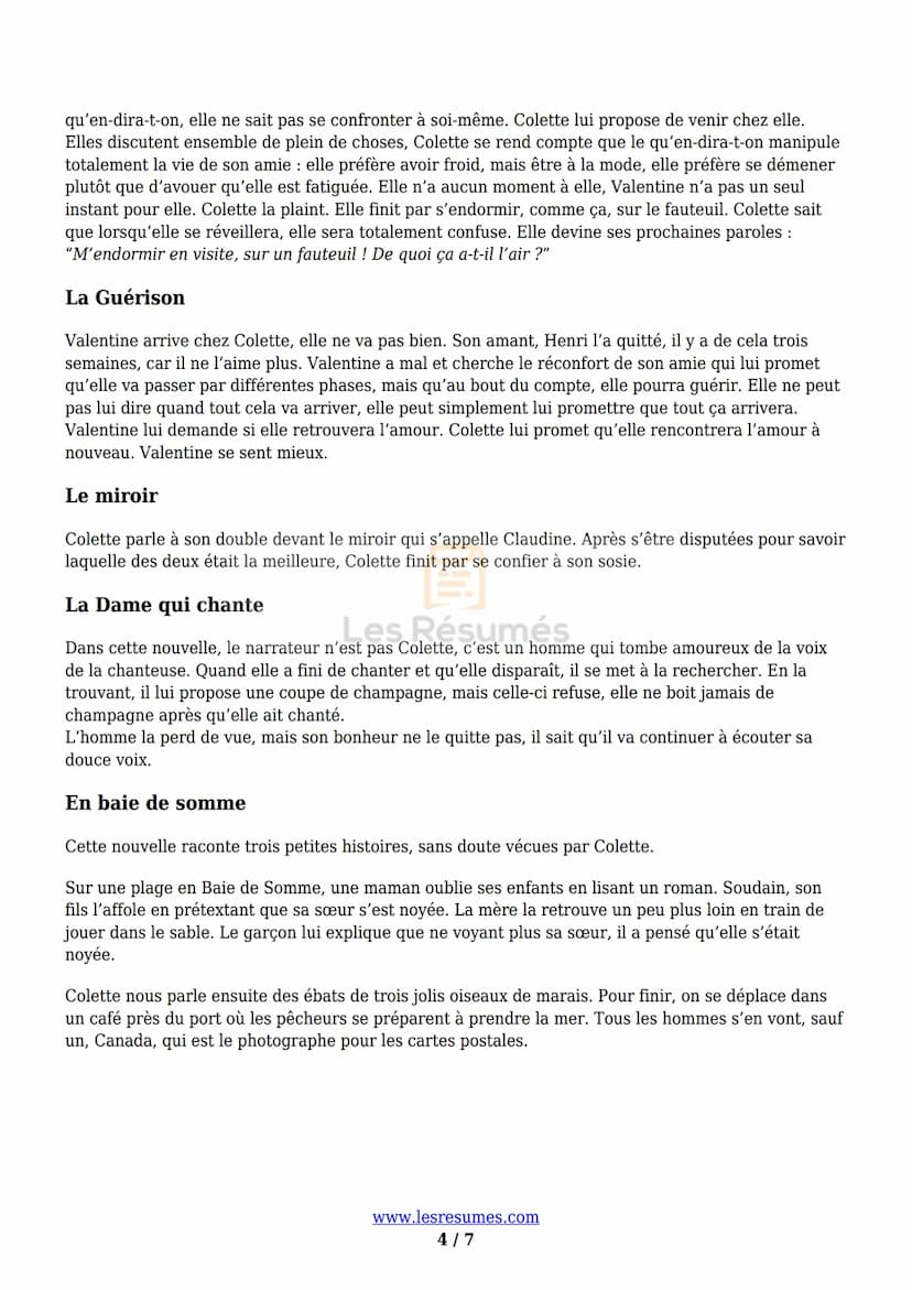 Colette, Les vrilles de la Vigne : résumé,
personnages et analyse
Les Vrilles de la Vigne est un recueil de nouvelles autobiographiques écri