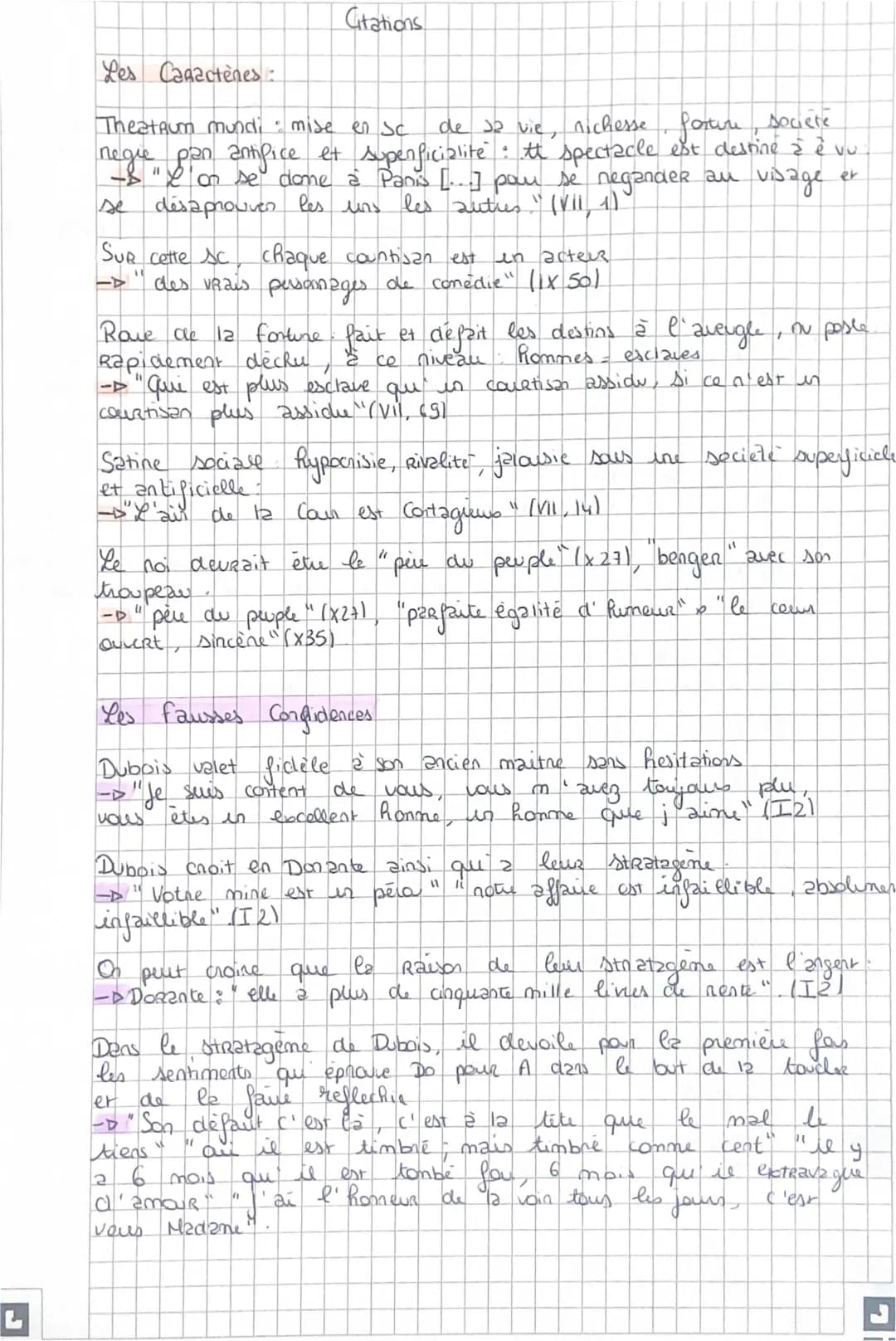 Citations Bac Français 2024: PDF de Citations pour la Dissertation