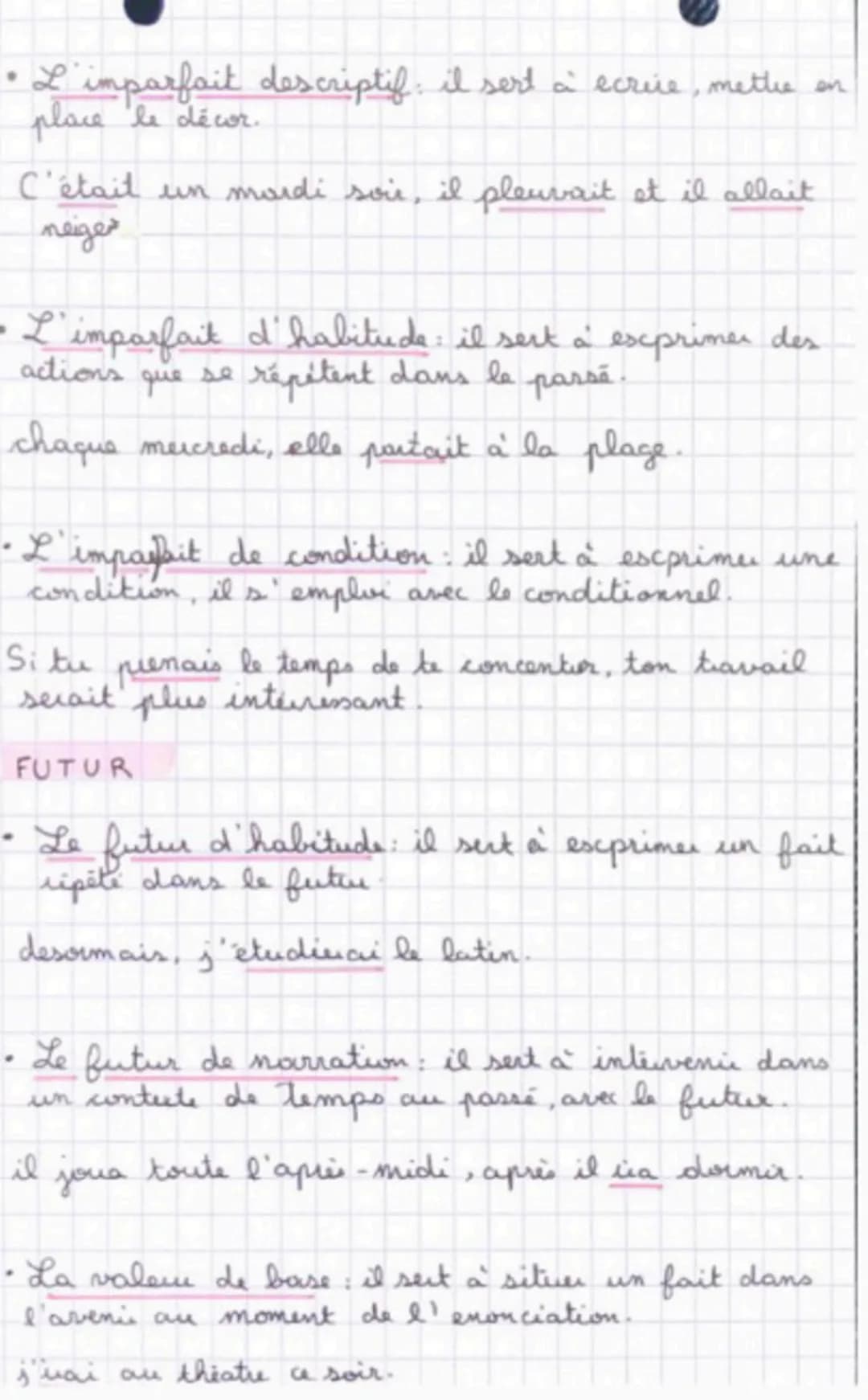 valeur des
templo
PRESENT
•Le présent d'enonciation: il sert à esprimer
une action au moment vi elle a liev
je range ma chambre.
• Le présen