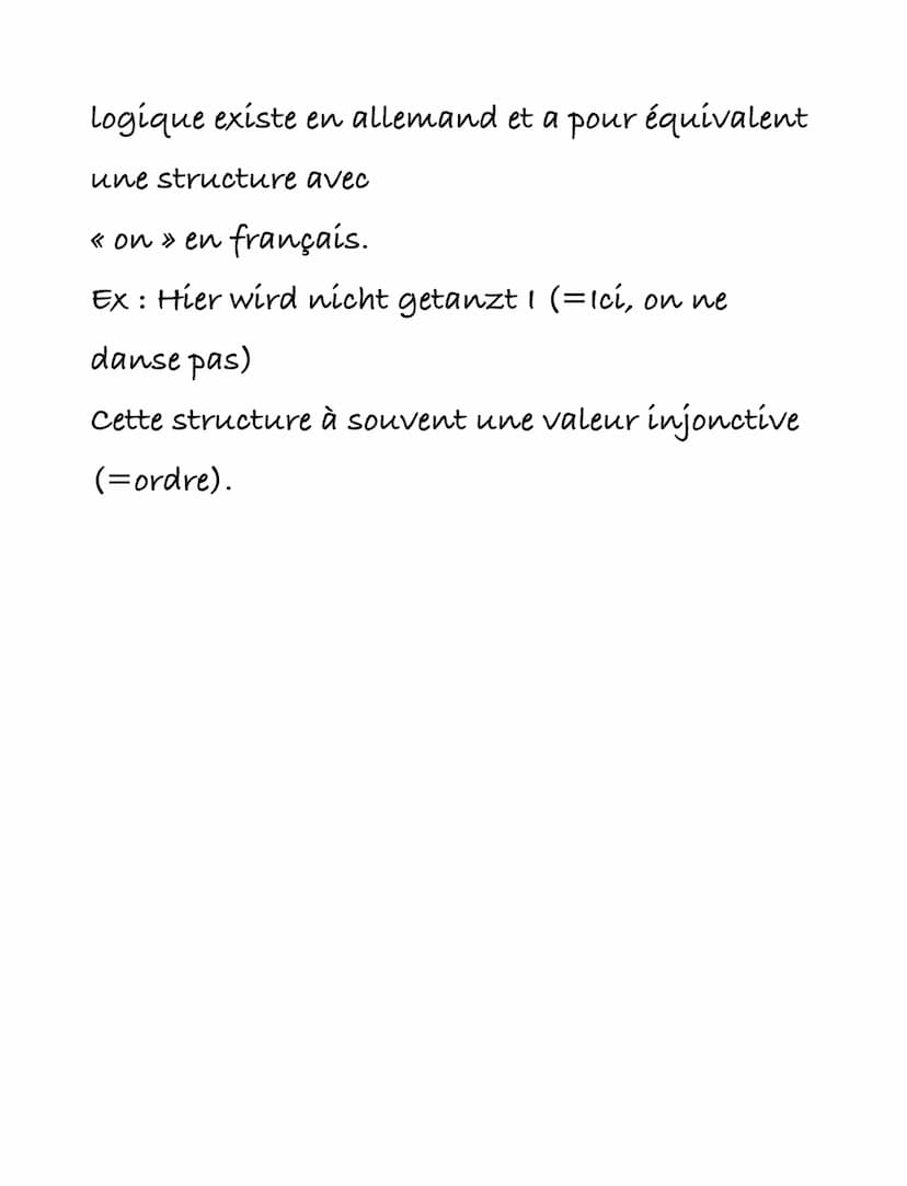 Allemand
Le passif
A quoi sert le passif?
Le passif est employé pour éviter d'indiquer
celui qui fait l'action (le sujet logique), soit
parc