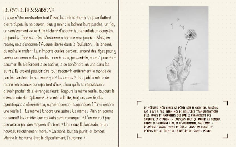 Amalia Saraiva
Tère ?
Anthologie
le Parti pris des Choses
Francis Ponge
Les
éléments de la
Lature
K Préface
Francis Ponge est un écrivain et
