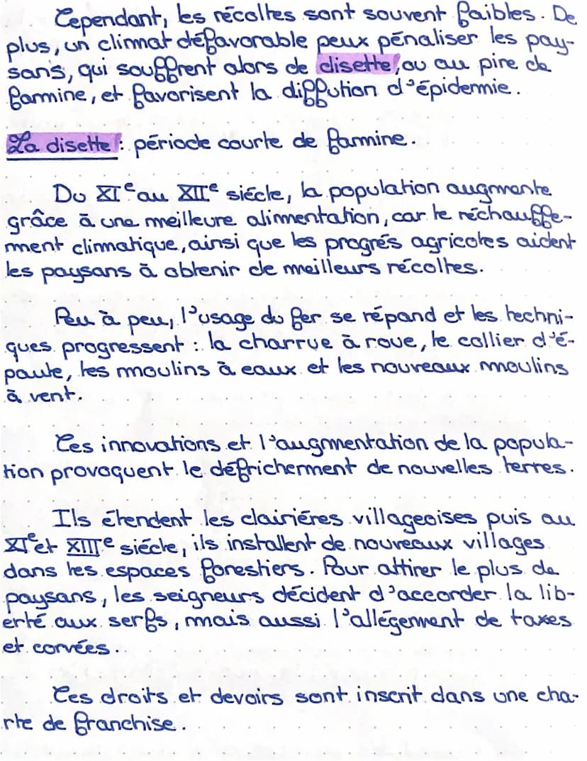 S histoire
I. Le Moyen-Age
Vers l'an Mil, la France est un royaume sous
le régne d'Hugues Capet. Cependant, le roi n'est
le seul à dominer s