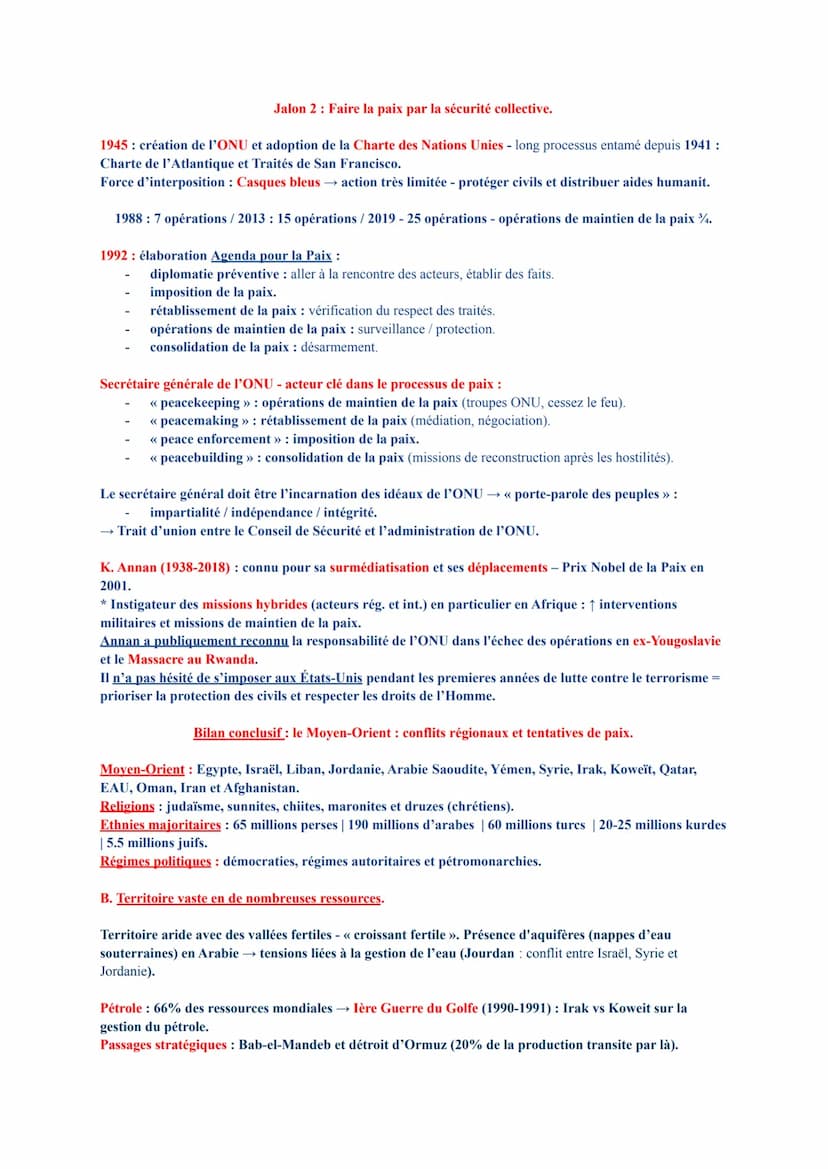 HGGSP THÈME II: FAIRE LA GUERRE, FAIRE LA PAIX.
Depuis la fin de la Seconde Guerre mondiale et la fin de la Guerre Froide, les guerres ont c