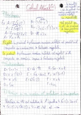 Know Calcul littéral thumbnail