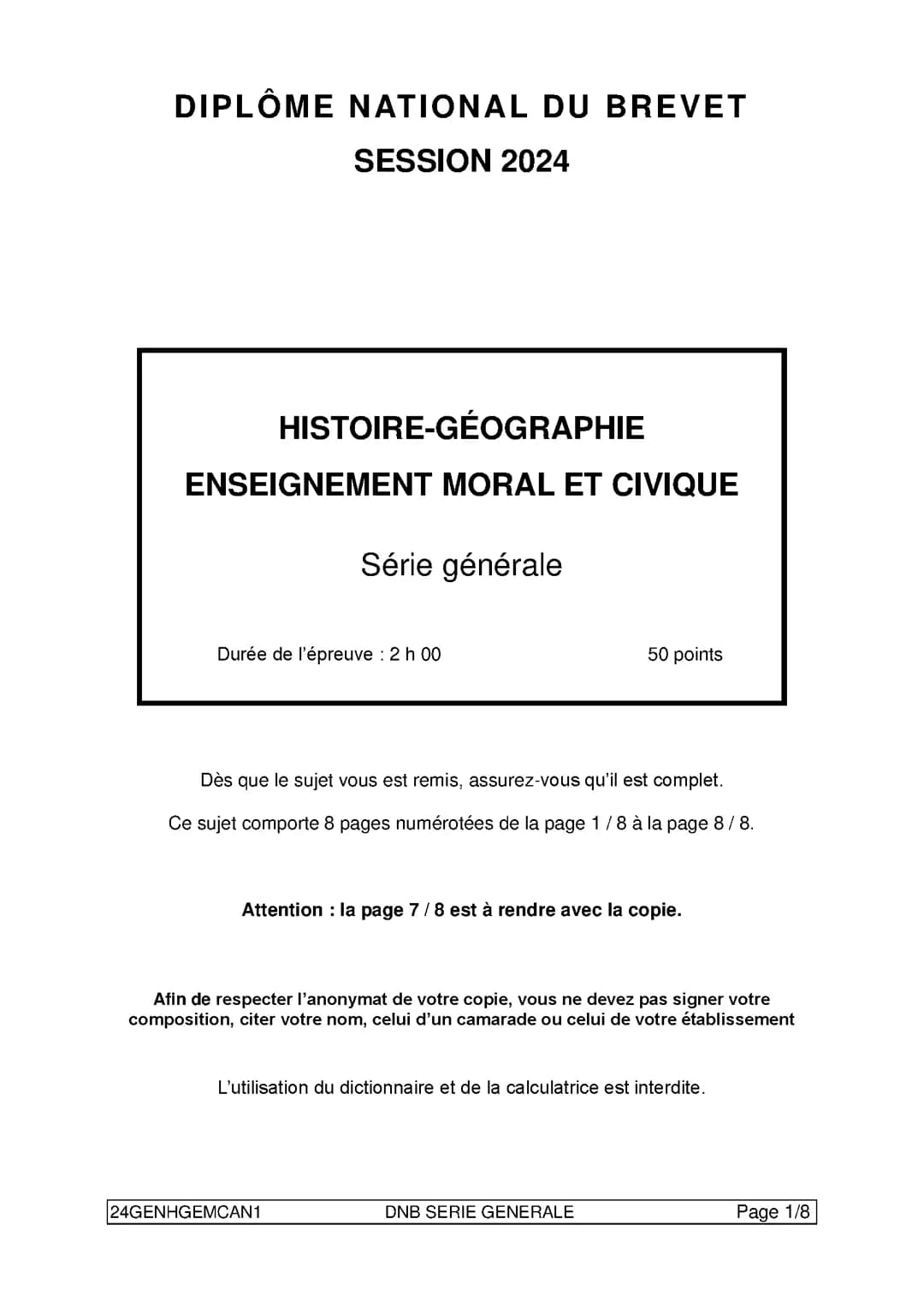 Brevet Francais
