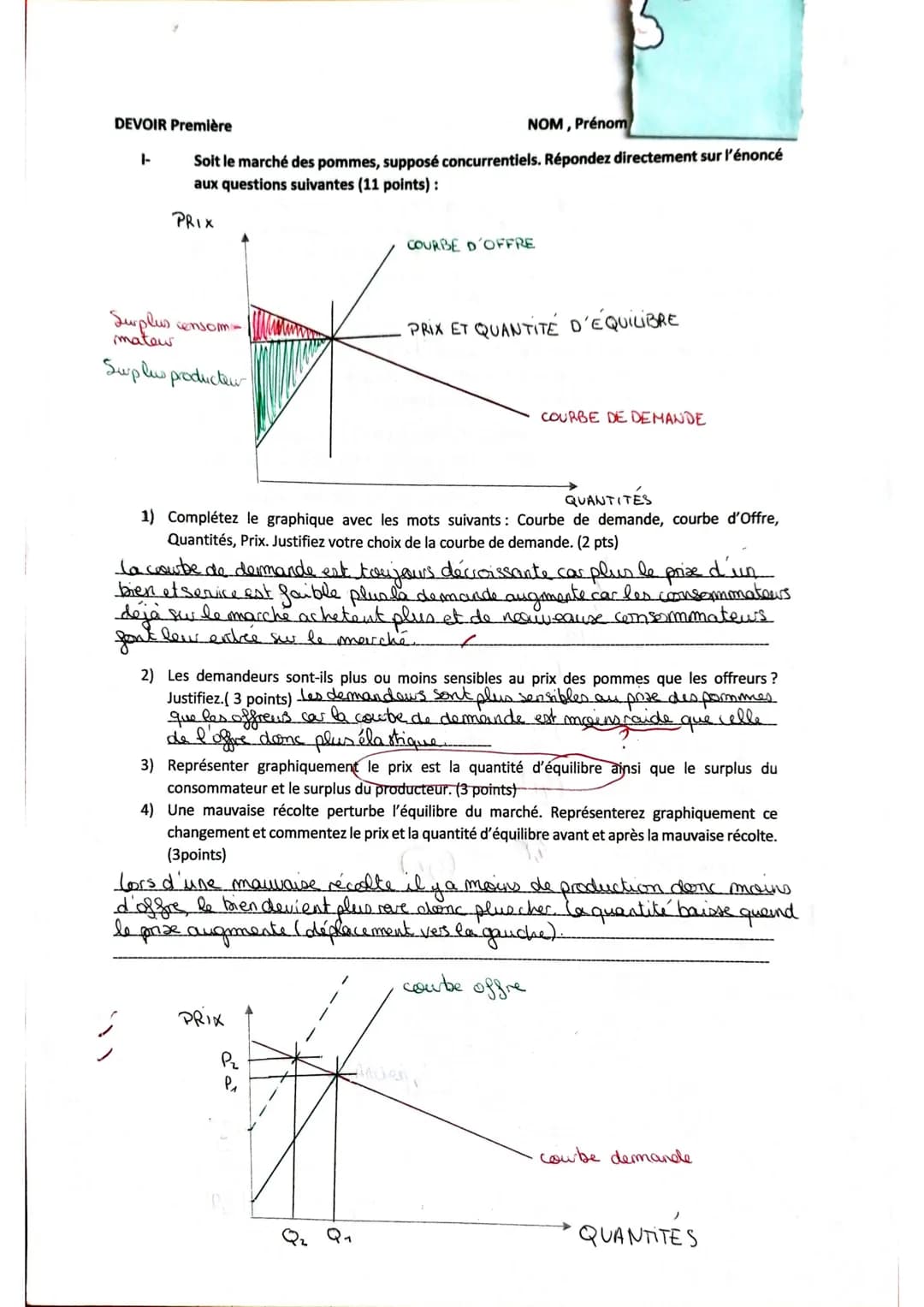 
<p>Le marché concurrentiel peut être défini de manière simple comme un marché sur lequel il y a de nombreux vendeurs et acheteurs, et sur l