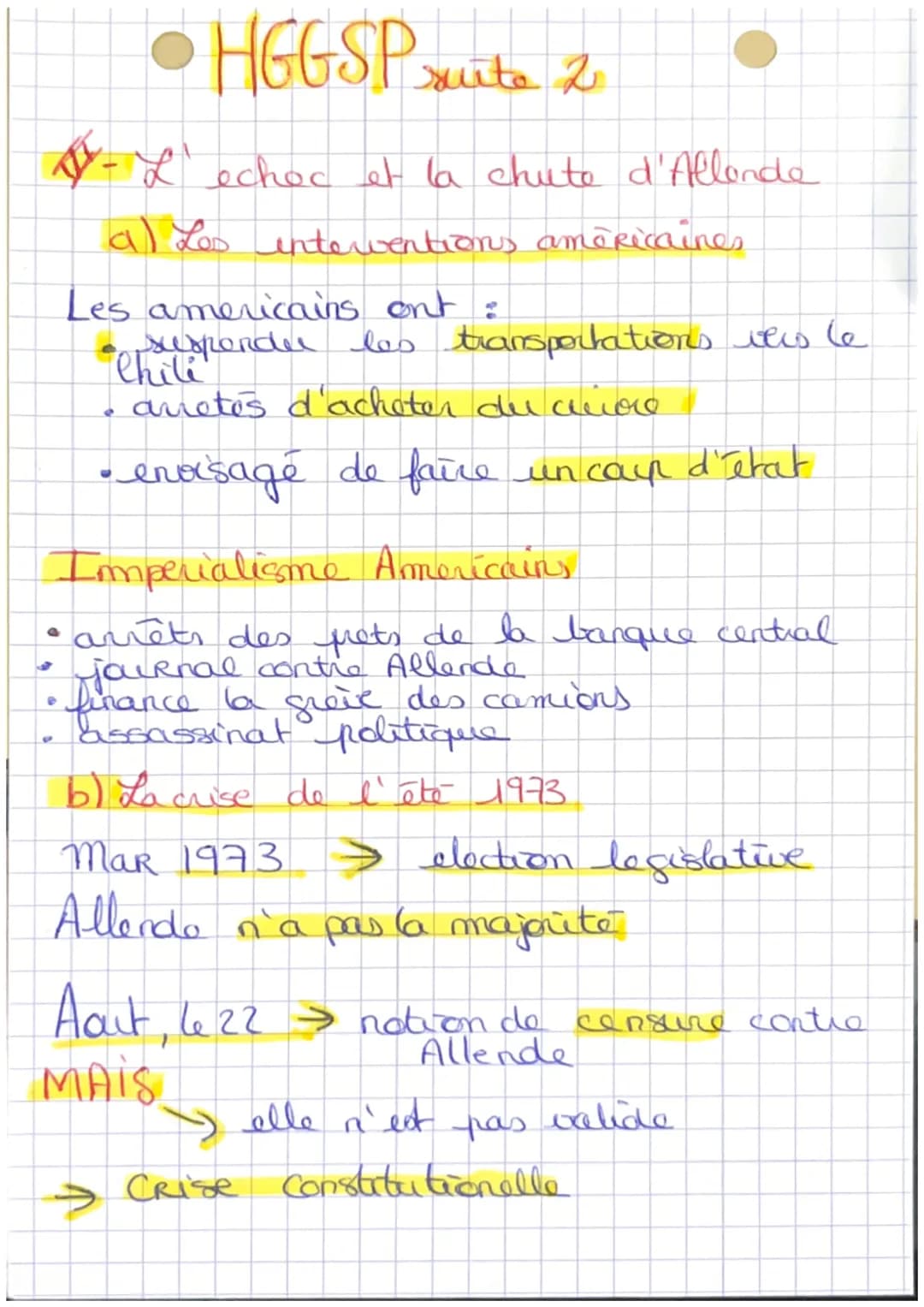 • HGG SP dire 2 - Jalan 2
Le Chili
Socialisme = movement politique
qui constate la misère aurière
> avriers prolétaires dependent de
la bour