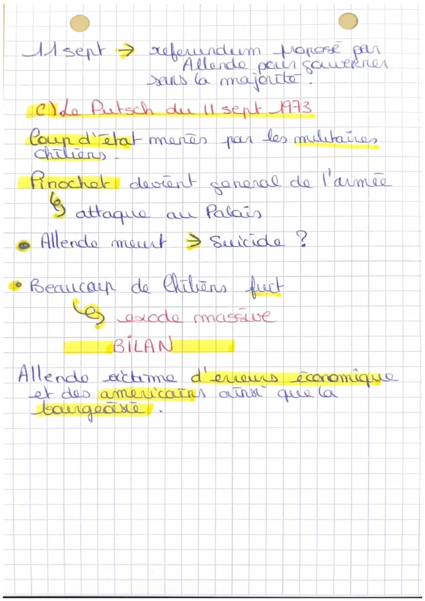 • HGG SP dire 2 - Jalan 2
Le Chili
Socialisme = movement politique
qui constate la misère aurière
> avriers prolétaires dependent de
la bour