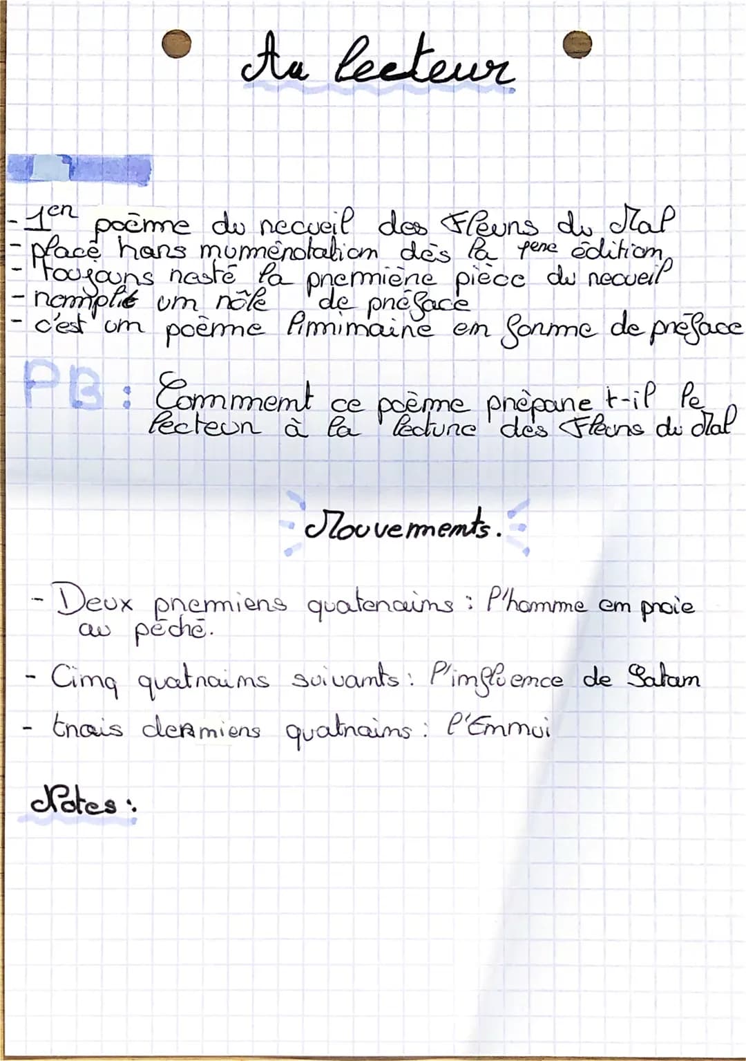 -yen
poème du recueil des Fleuns du Mal
place hans mumenotation des la pere edition,
toujouns naste la premiene pièce du necueil
namplié um 
