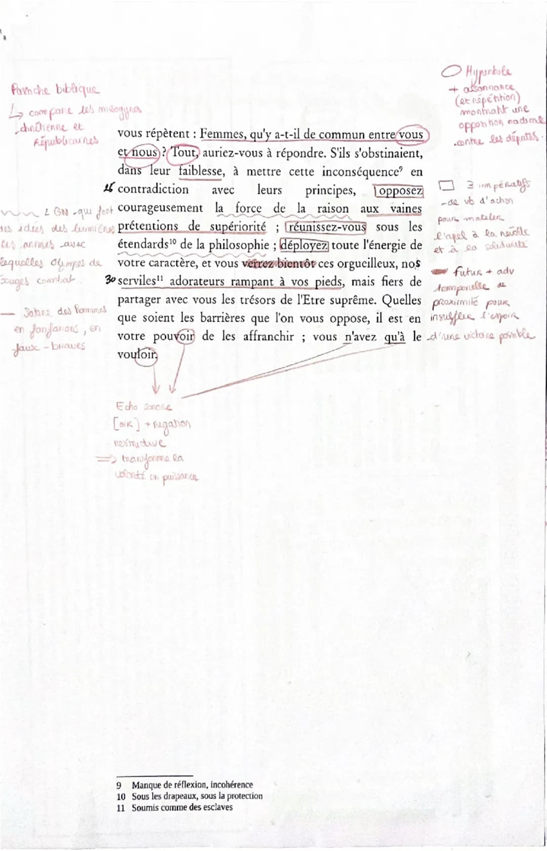 TEXTE 12 : Déclaration des droits de la femme et de la citoyenne, «< Postambule »>, Olympes de Gouges
Carte d'identité :
Déclaration des dro