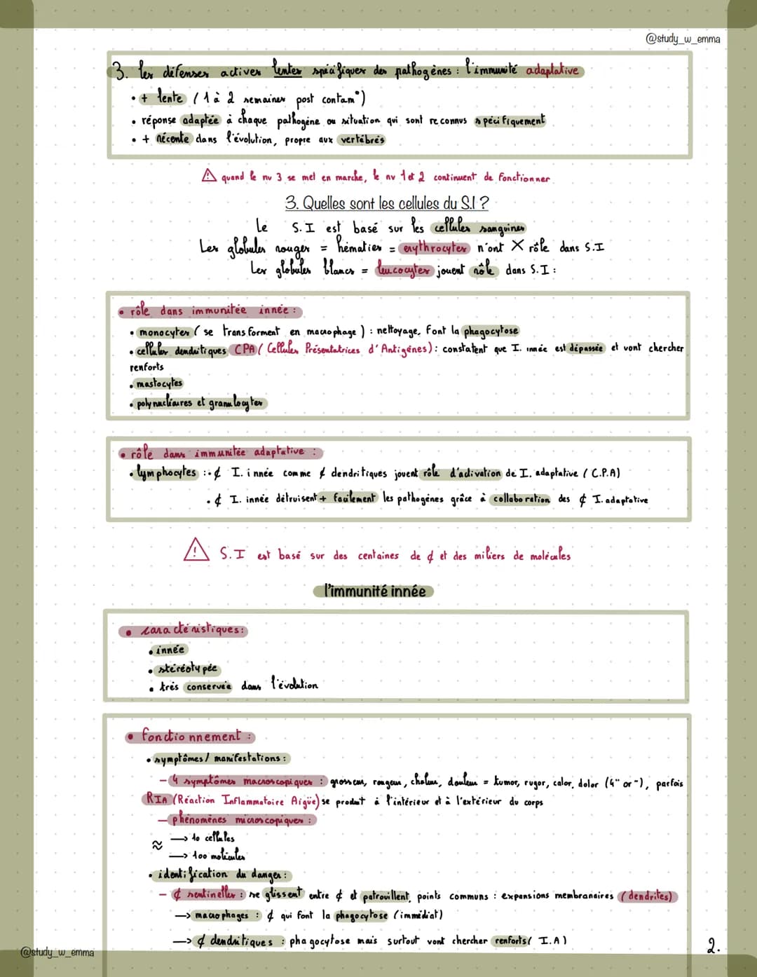 appareil."
organes bler
liés
ensem
x ne xxx o
ope
@study_w_emma
LE FONCTIONNEMENT DU SYSTÈME IMMUNITAIRE
HUMAIN
def système et appareil-
ens