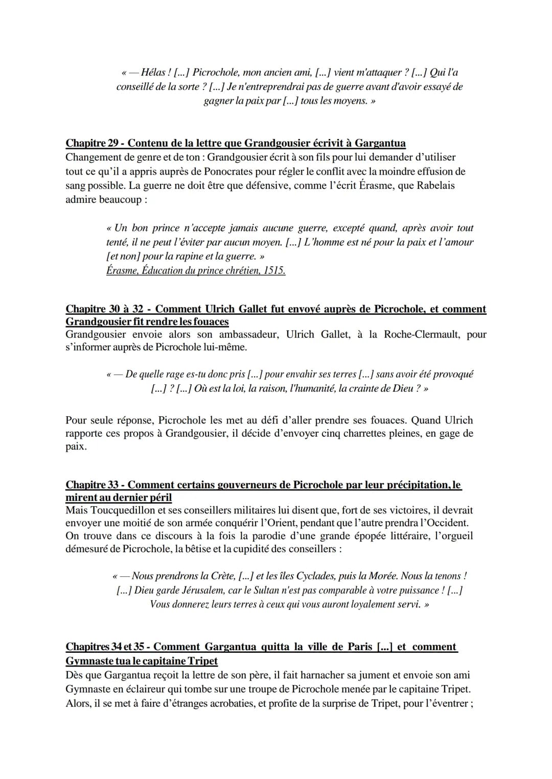 Rabelais, Gargantua
Résumé-analyse
Alcofribas Nasier est l'anagramme que François Rabelais utilise pour se protéger de la
censure, car ses é