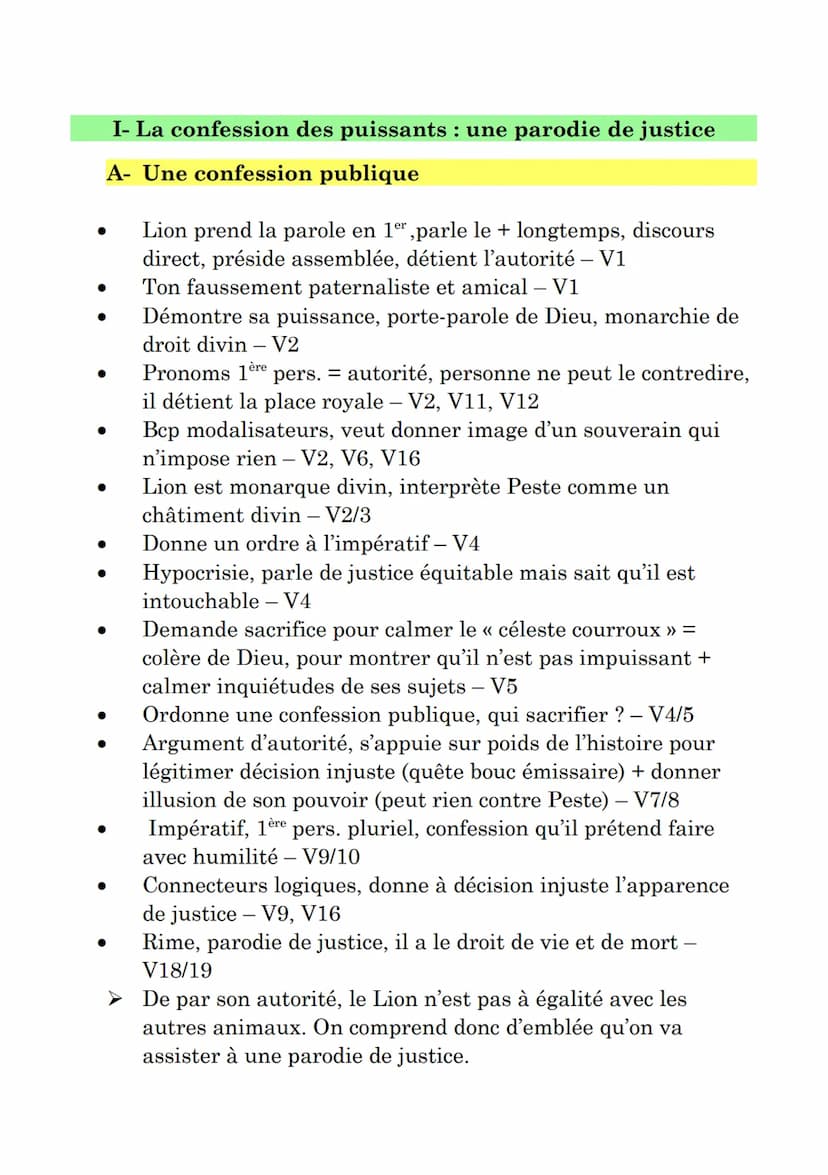 Lecture linéaire 2 : Les animaux malades de la
Peste, Fables, Jean de La Fontaine
Jean de La Fontaine (1621-1695) est un fabuliste du XVIIIè