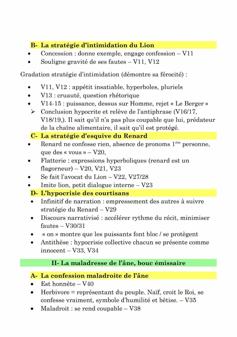 Lecture linéaire 2 : Les animaux malades de la
Peste, Fables, Jean de La Fontaine
Jean de La Fontaine (1621-1695) est un fabuliste du XVIIIè